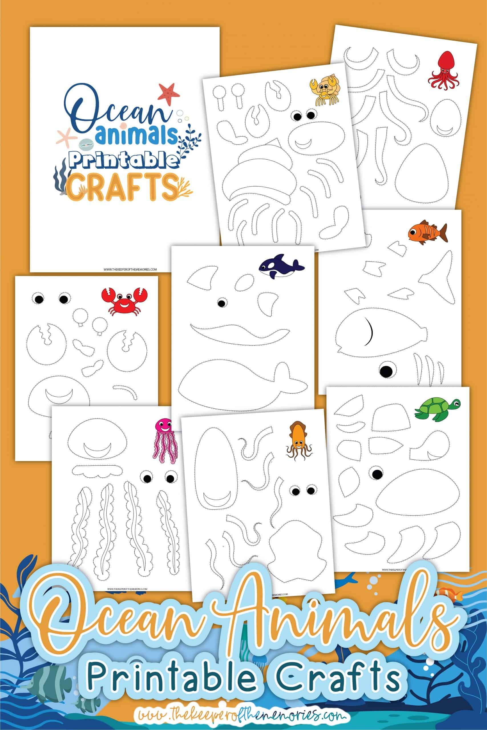 Free Printable Cut And Paste Ocean Crafts The Keeper Of The Memories Free Printable Cut And Paste Ocean Crafts The Keeper Of The Memories