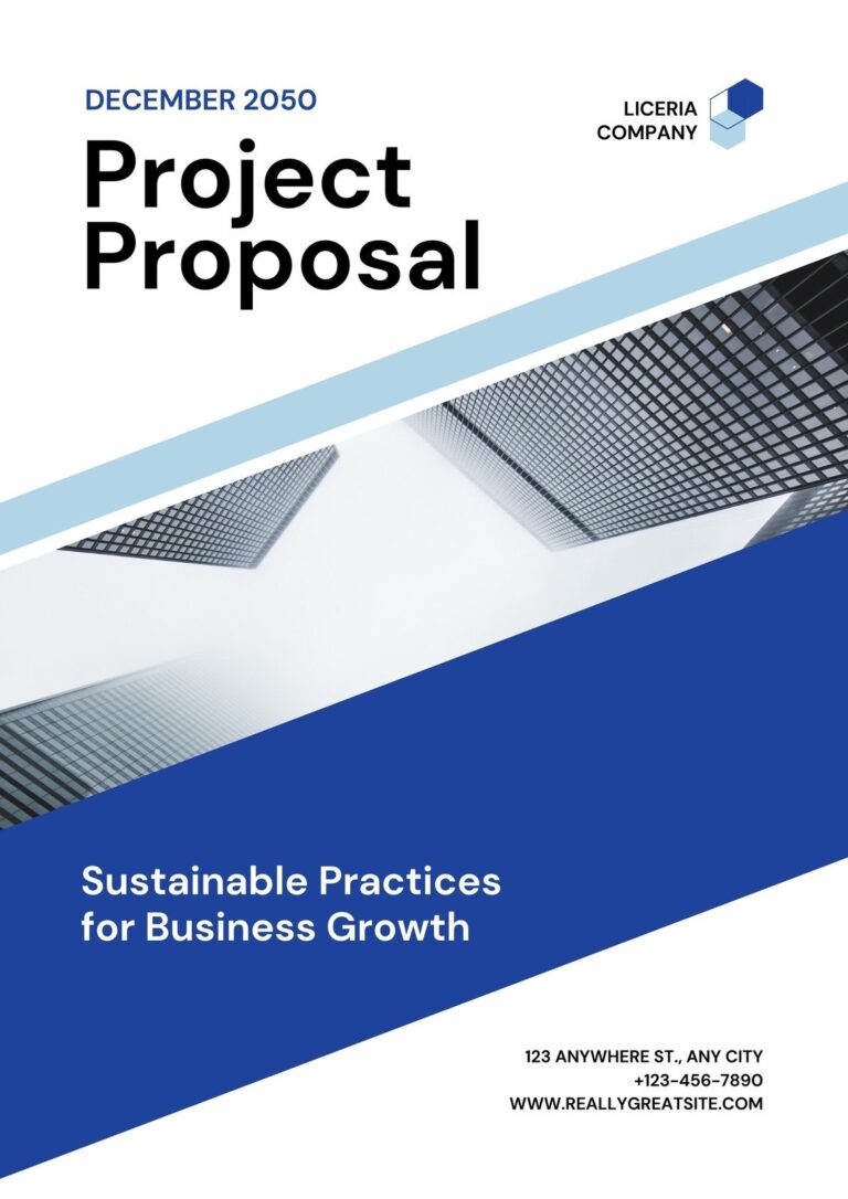 Free Printable Editable Proposal Templates For Work Or School Canva