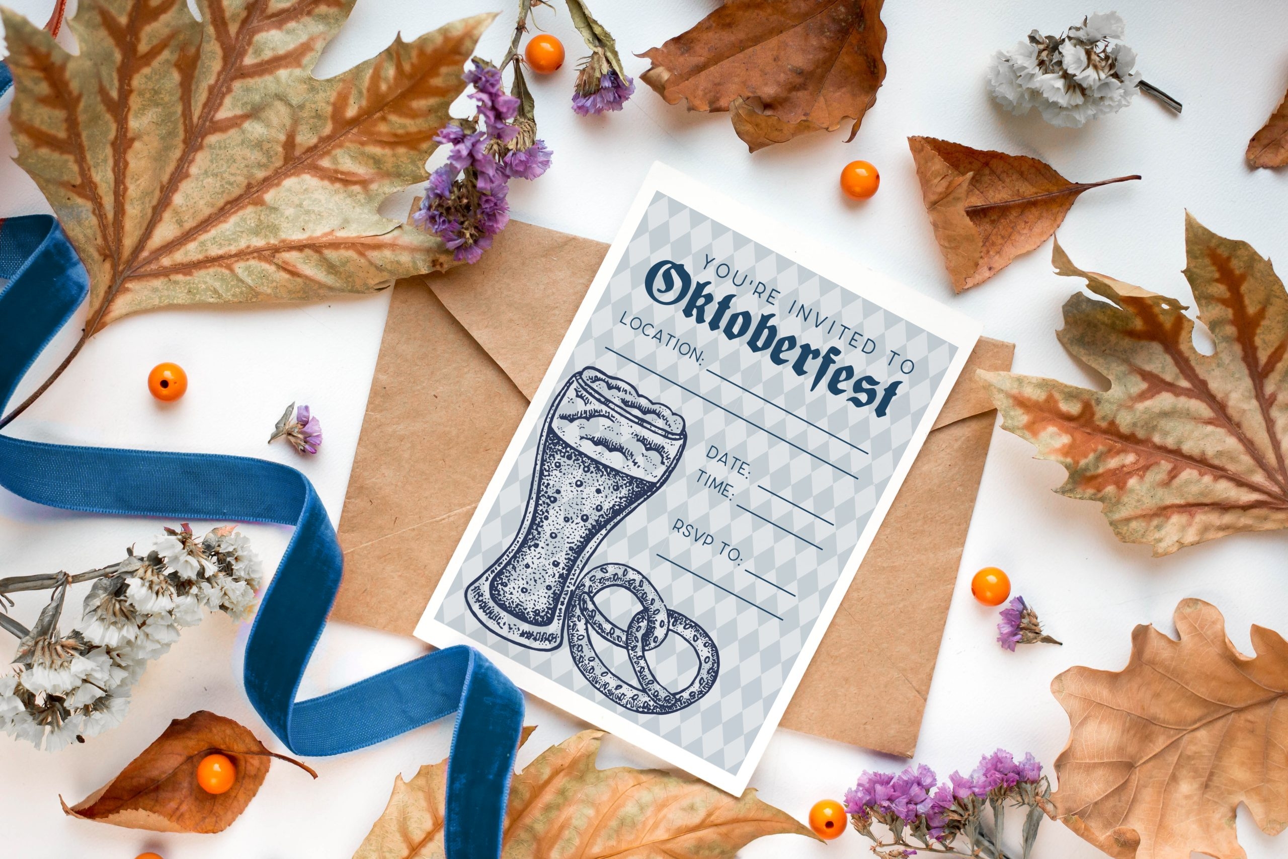 FREE PRINTABLE OKTOBERFEST INVITATION Party Mad In Crafts