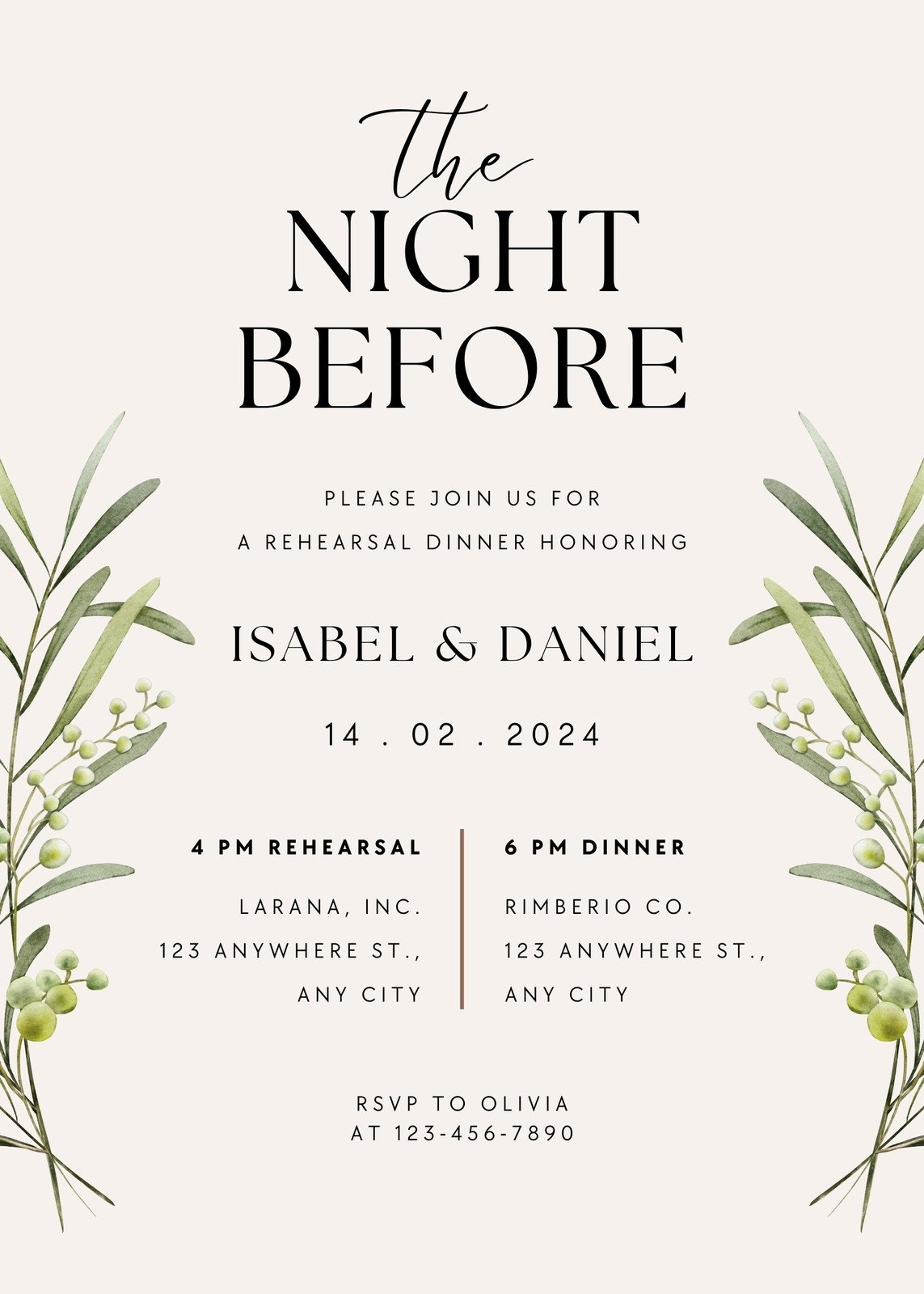 Free Printable Rehearsal Dinner Invitation Templates Canva Free Printable Rehearsal Dinner Invitation Templates Canva