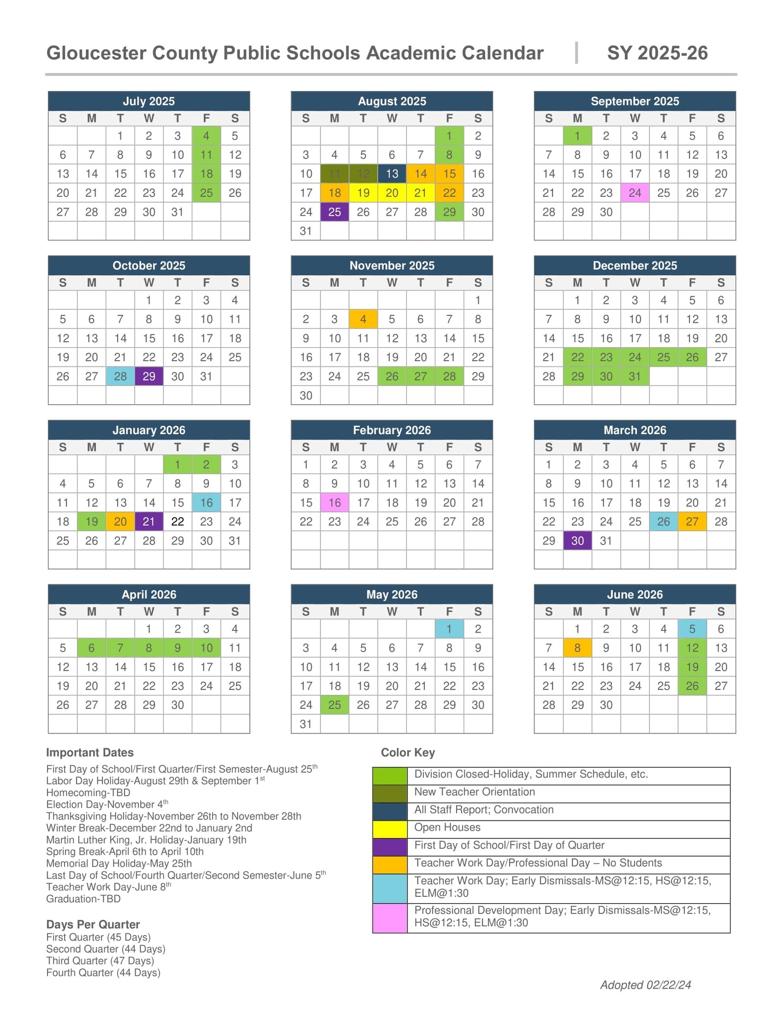 Augusta County Va School Calendar 2025-2026