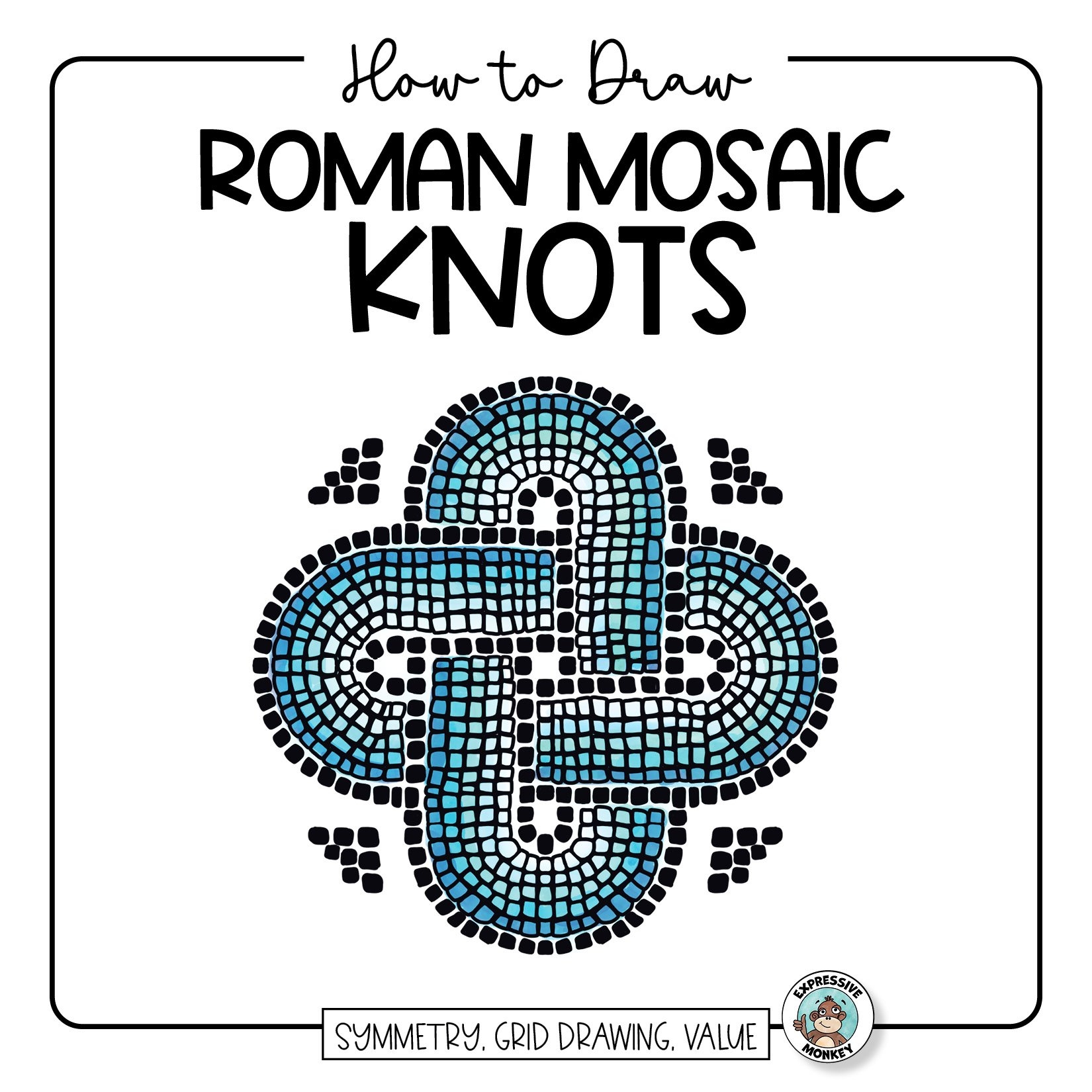 How To Draw Roman Mosaic Knots How To Draw Roman Mosaic Knots