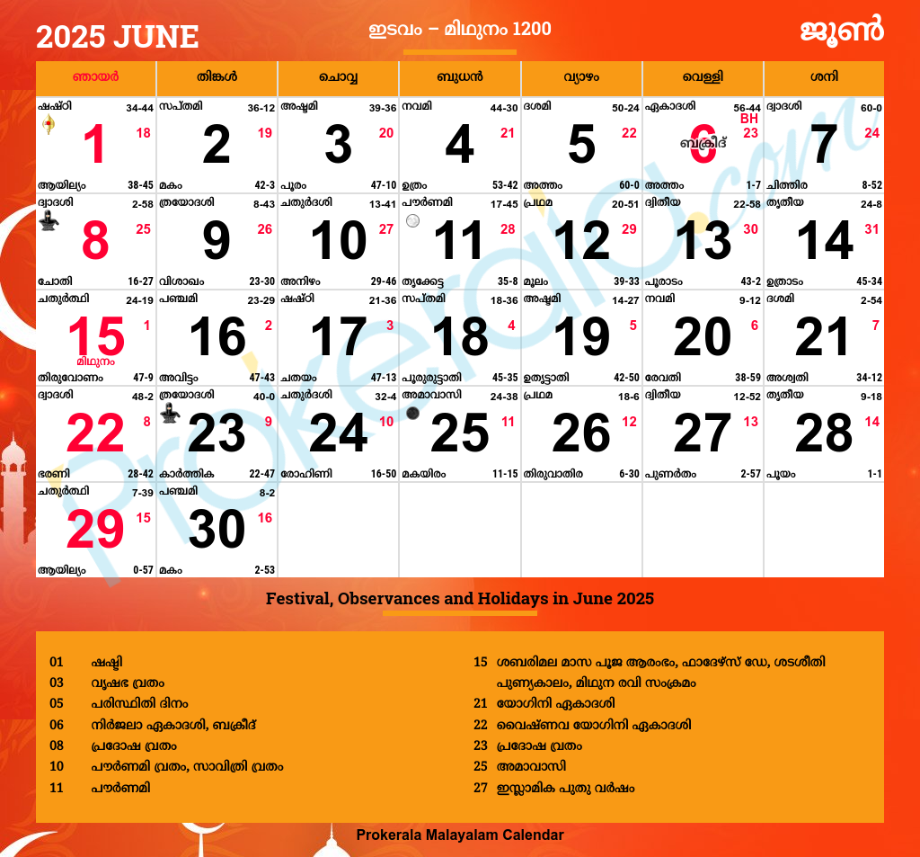 June Holiday 2025 Calendar June Holiday 2025 Calendar