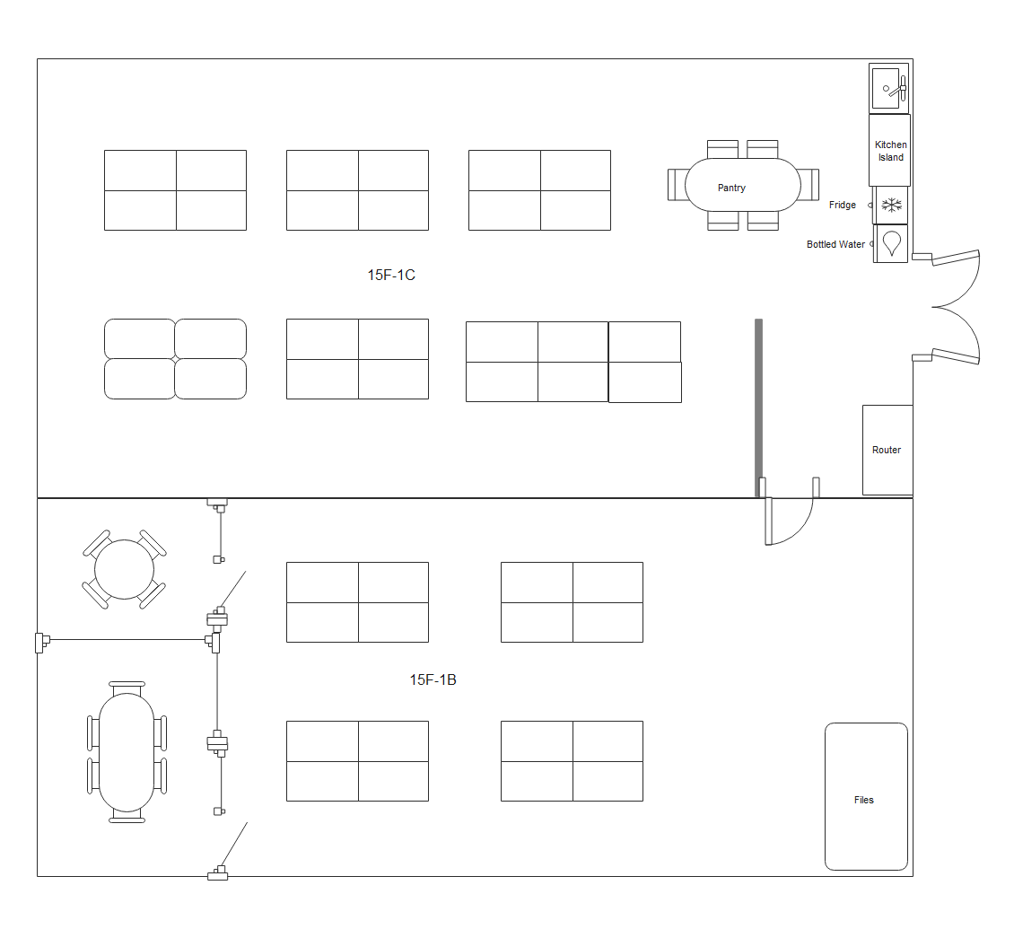 Office Layout Templates EdrawMax Free Editable