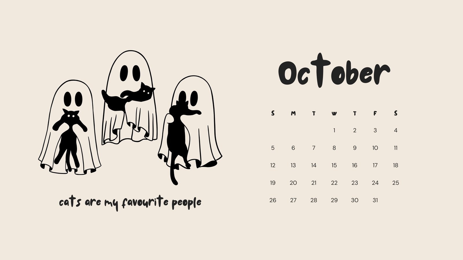 Page 2 Free And Customizable October Templates