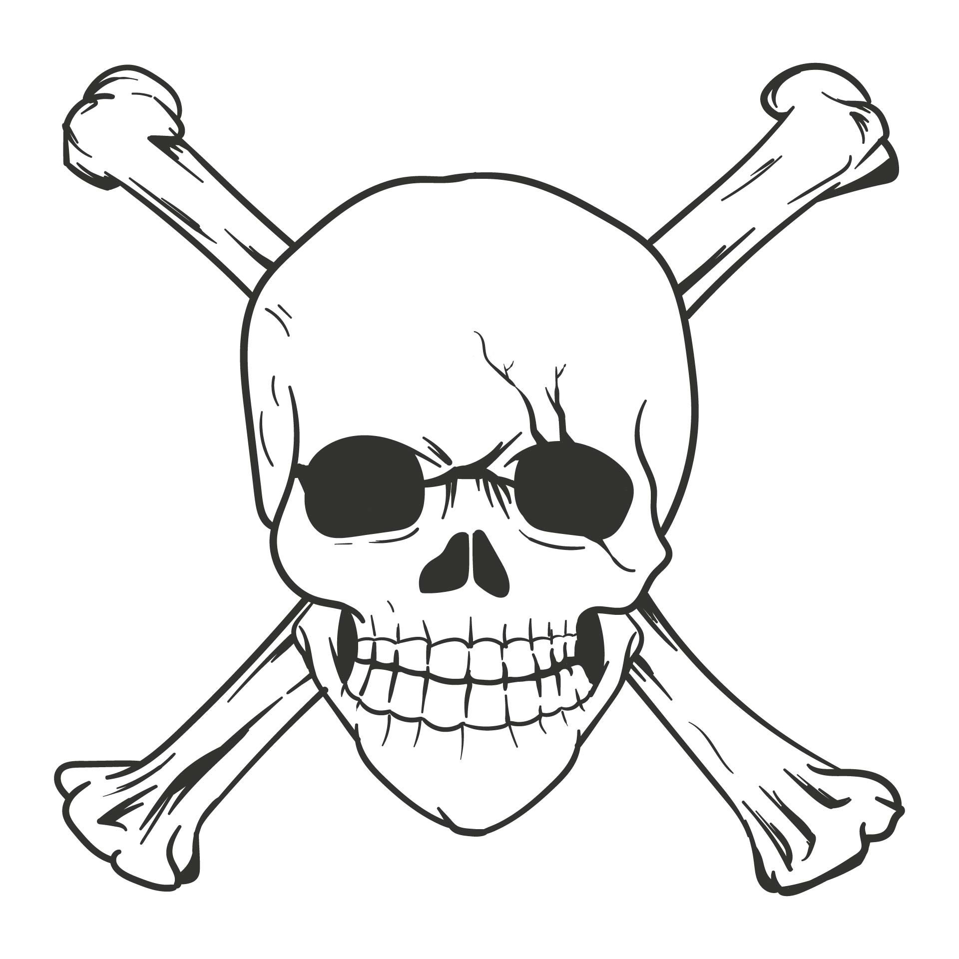 Pirate Skull And Crossbones 16 Free PDF Printables Printablee