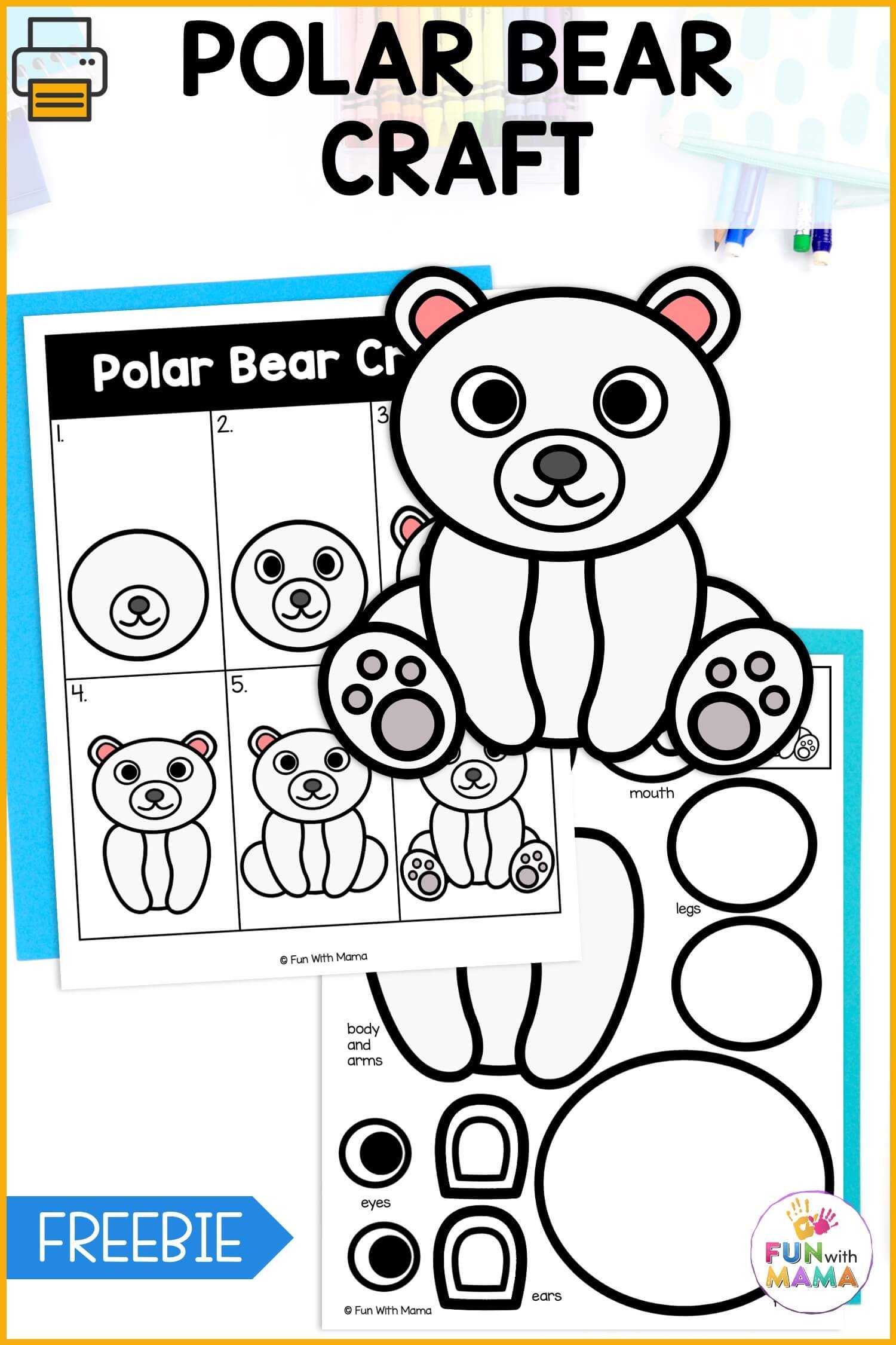 Polar Bear Craft Fun With Mama