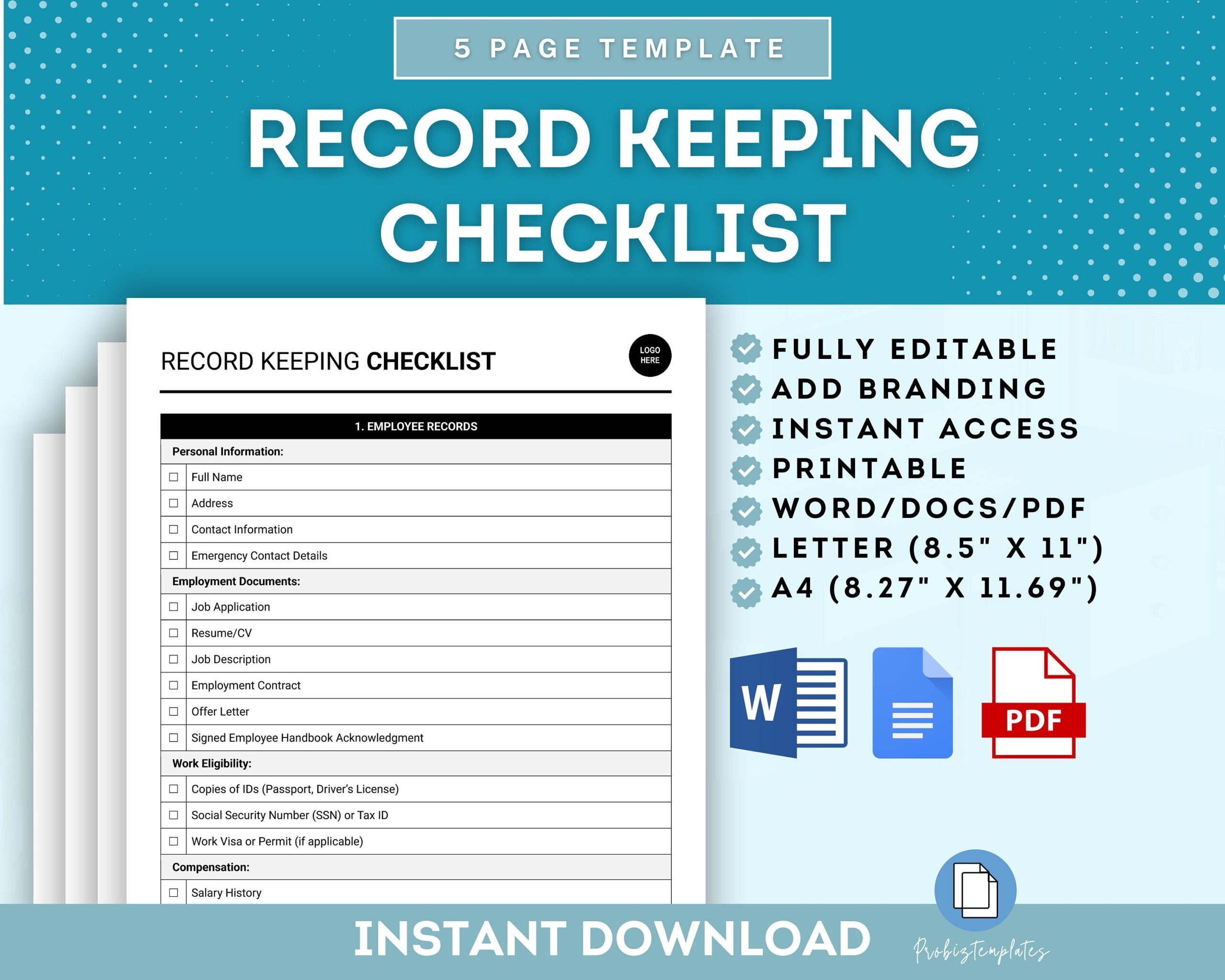 Record Keeping Checklist Template Business Record Keeping Checklist Financial Record Keeping Checklist Company Records Checklist Template Etsy Record Keeping Checklist Template Business Record Keeping Checklist Financial Record Keeping Checklist Company Records Checklist Template Etsy
