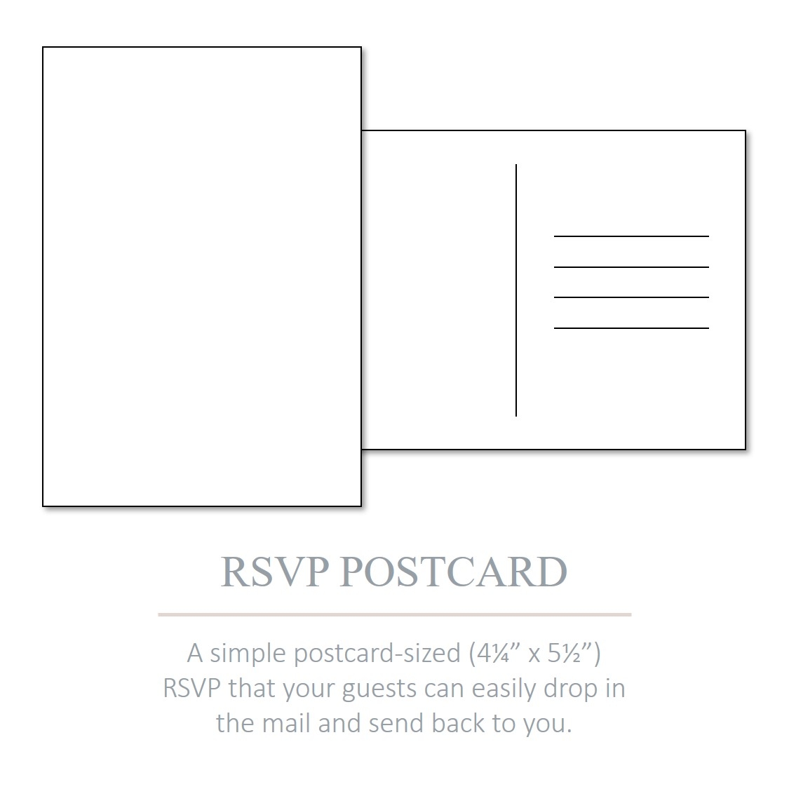 Free Printable Rsvp Postcard Template