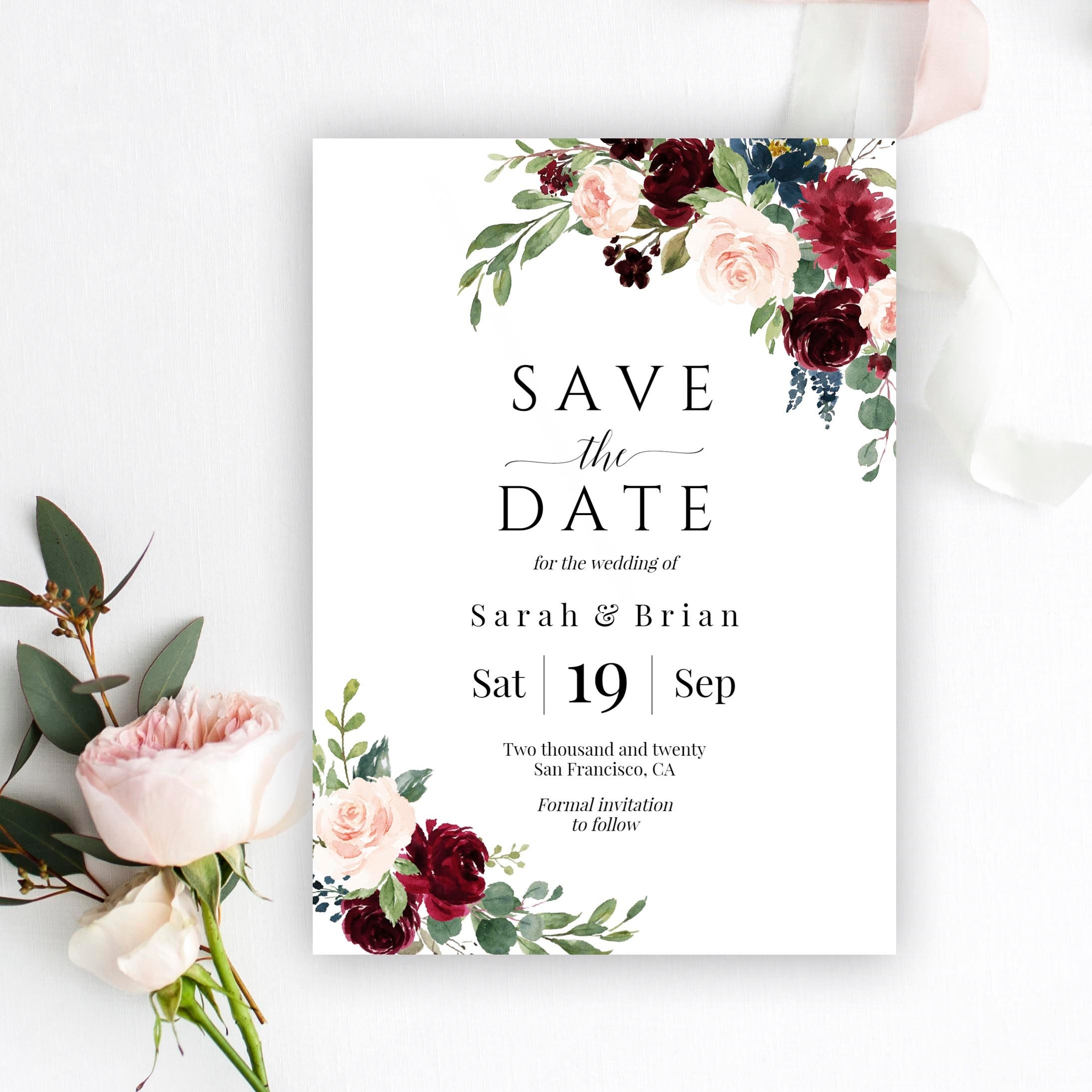 Free Printable Save The Date Templates Free Printable Save The Date Templates