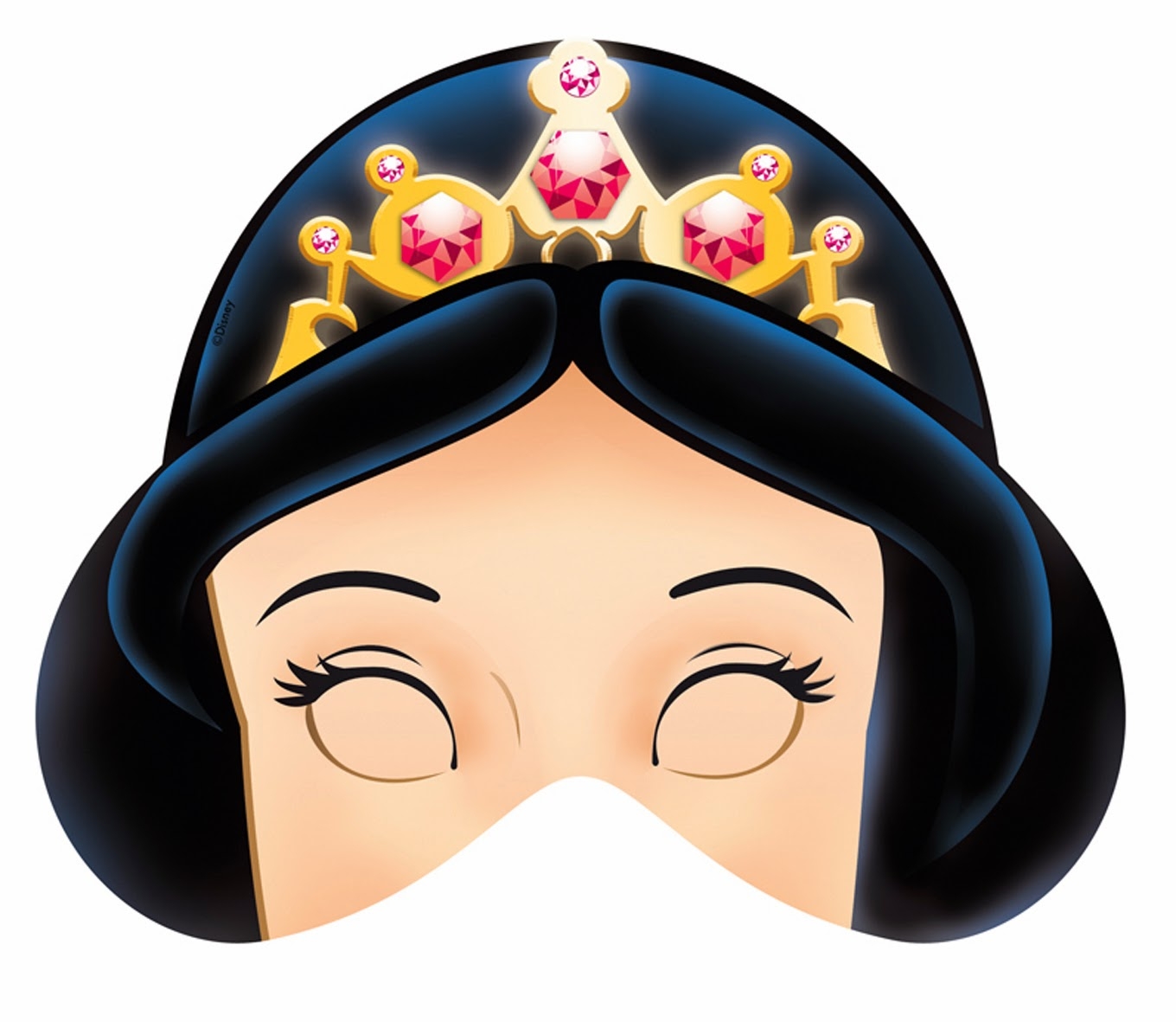 Free Printable Princess Mask Template
