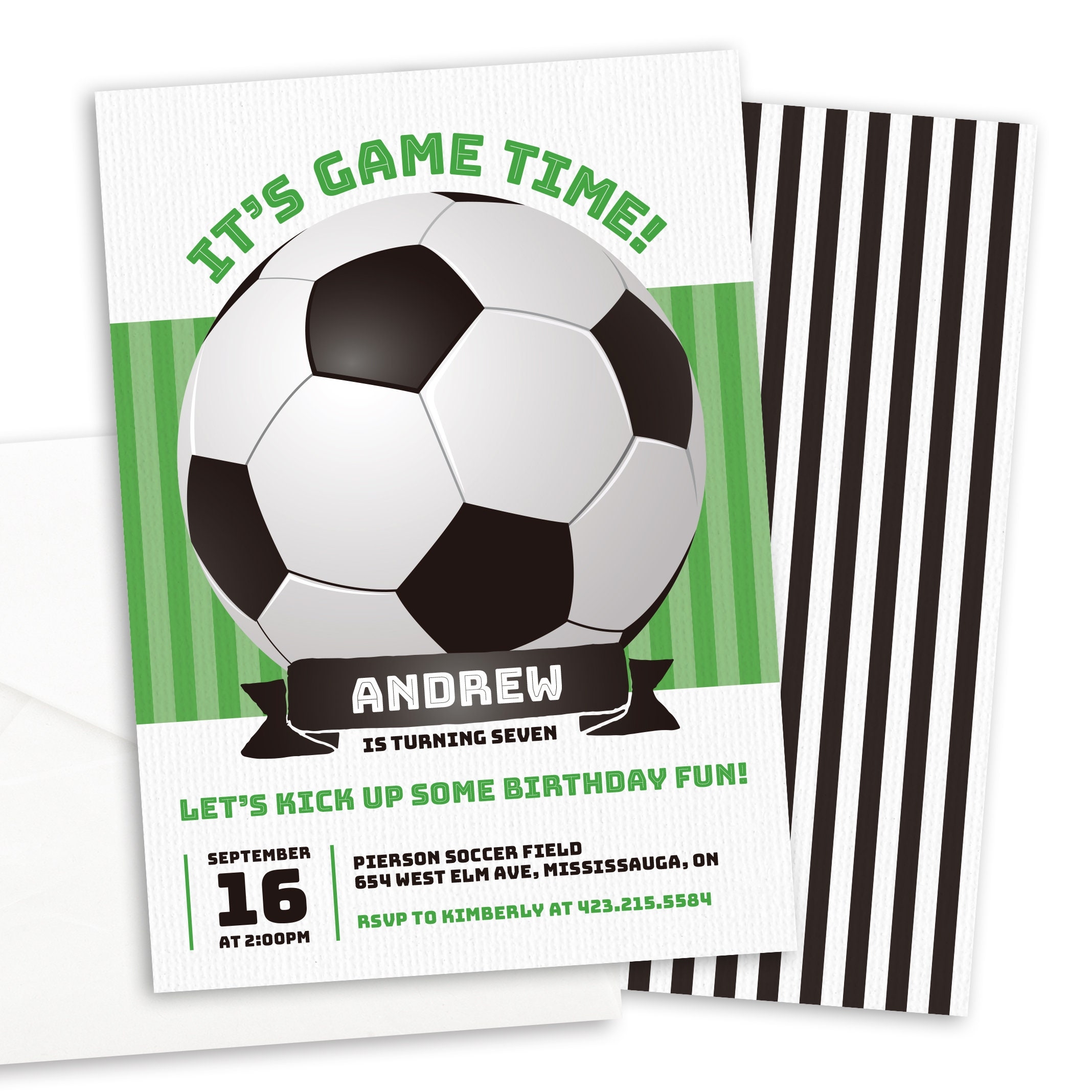 Soccer Invitation Printable Instant Download File Soccer Birthday Invitation Editable Football Invitation Digital Download Soccer Party Etsy