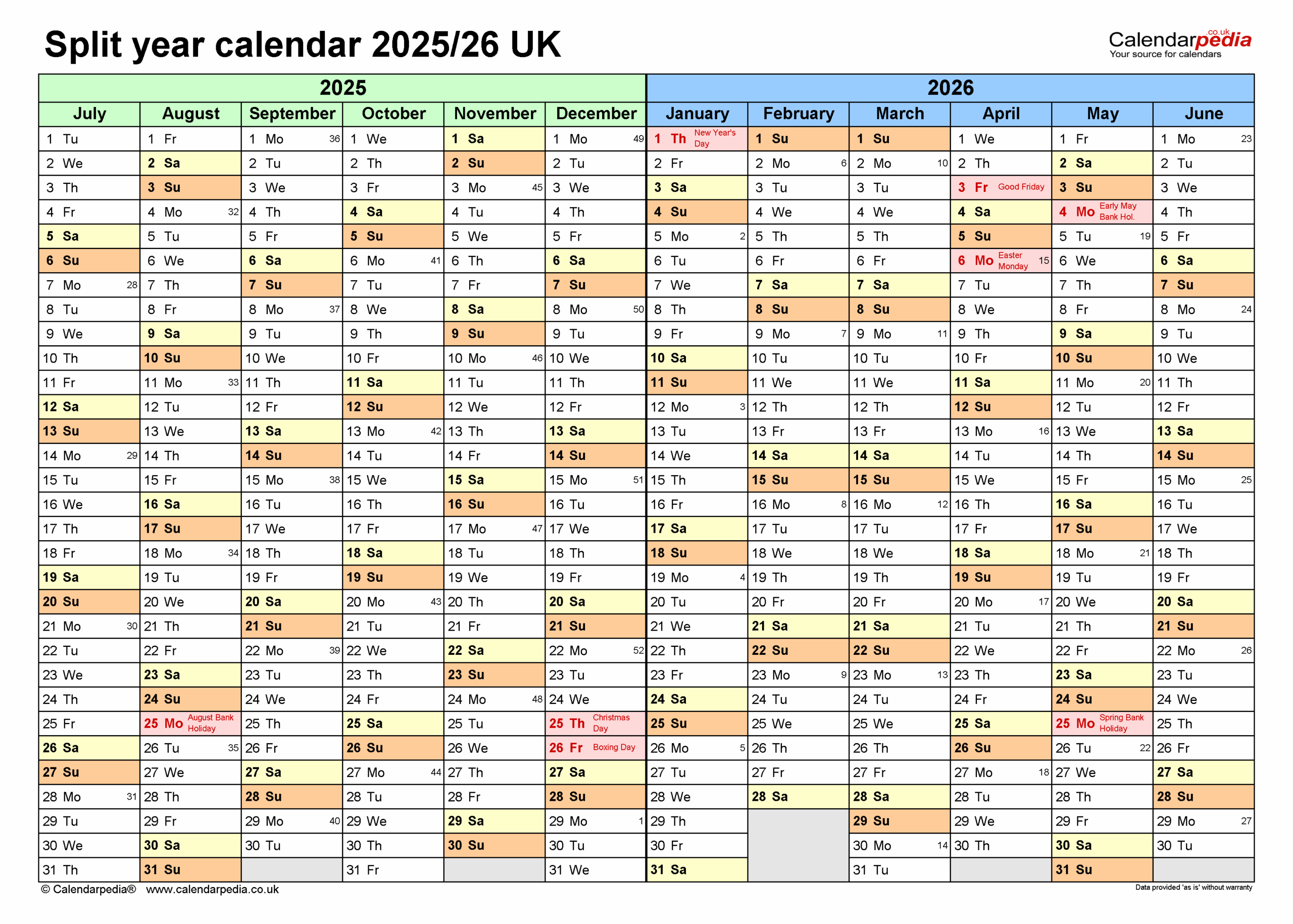 Calendar October 2025 To June 2026 Calendar October 2025 To June 2026