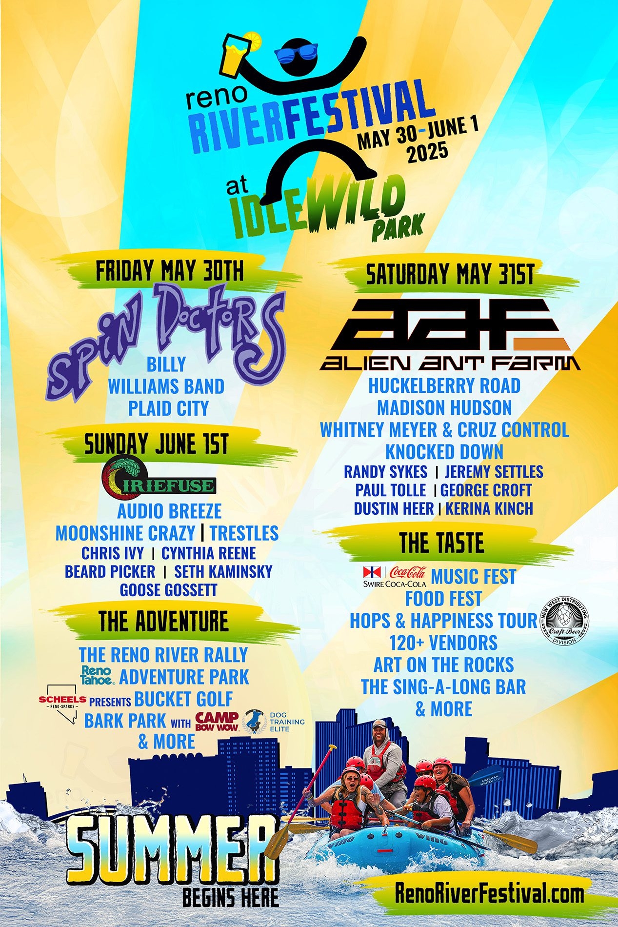 Summer Begins Here Reno River Festival