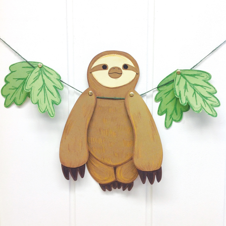 The Sloth Who Came To Stay Book Week CleverPatch Art U0026 Craft Supplies