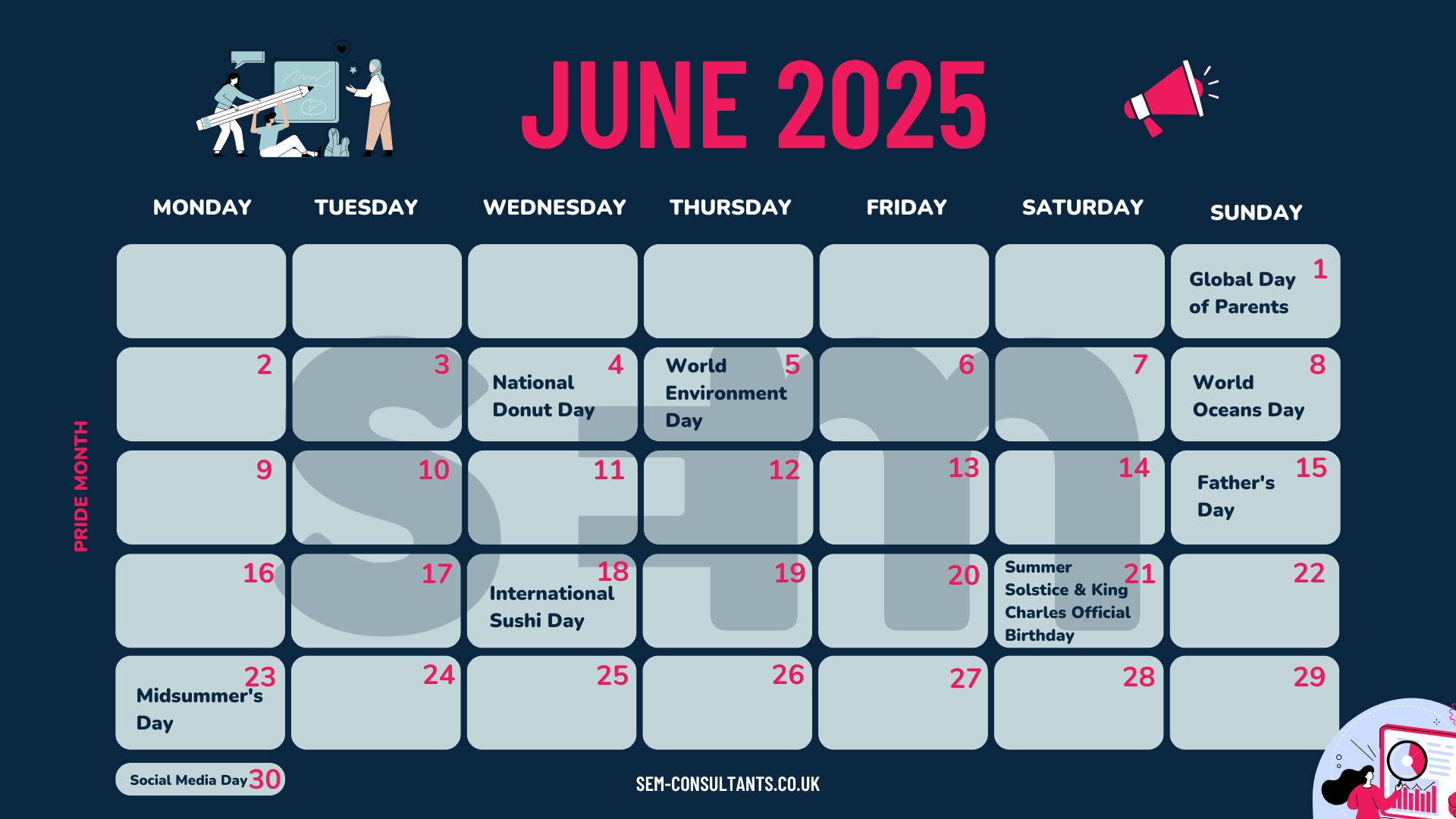 Your 2025 Digital Marketing Calendar SEM Consultants Ltd