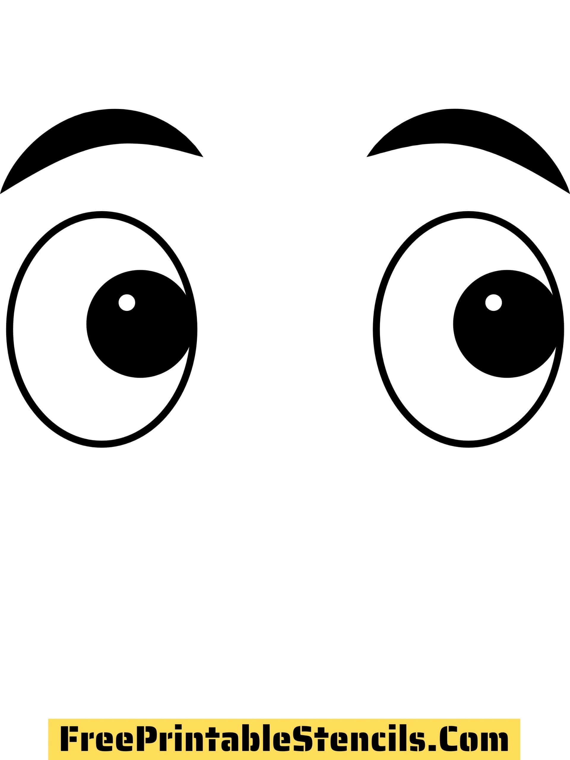 Free Printable Safety Eyes Template Free Printable Safety Eyes Template