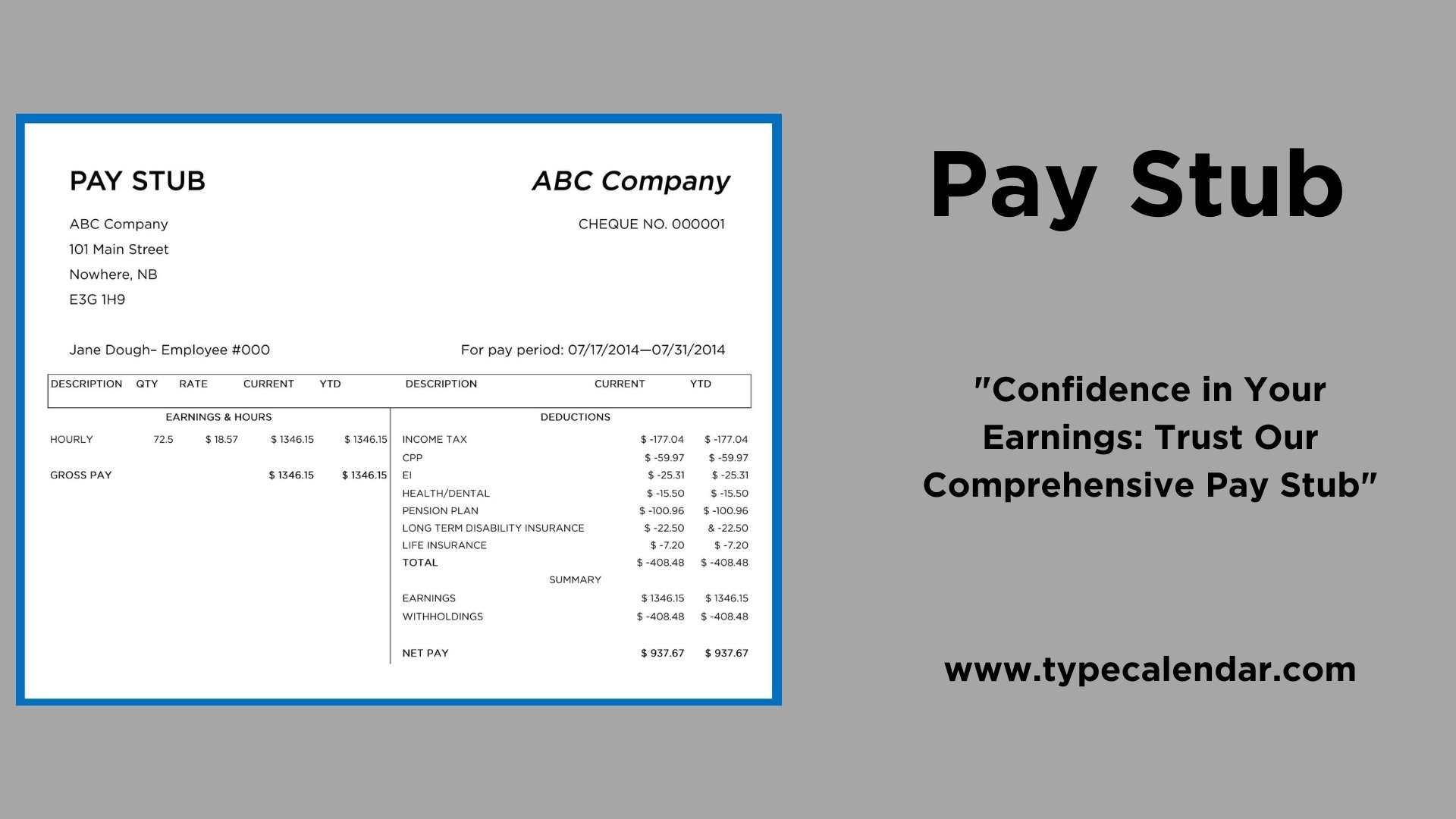 100 Free Printable Pay Stub Templates Excel PDF Word 