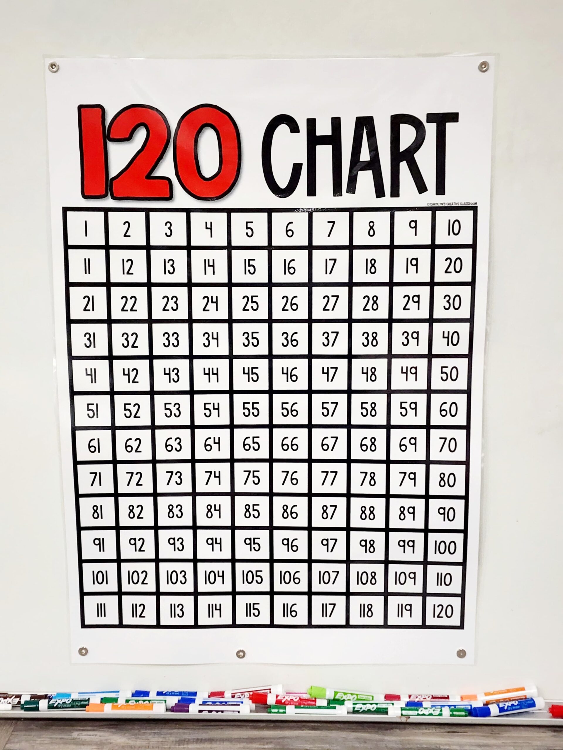 120 Chart Printable Free 120 Chart Printable Free