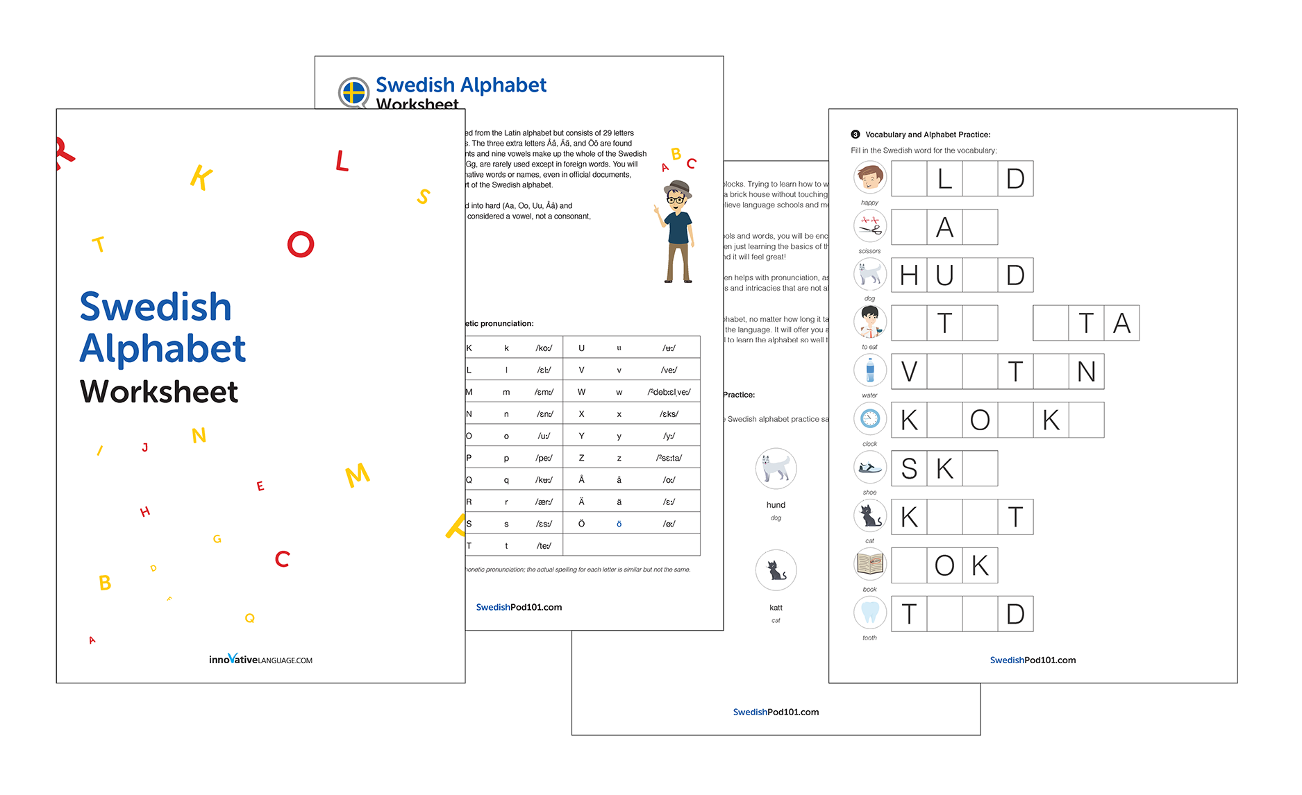 16 Swedish Worksheets For Beginners PDF Printables