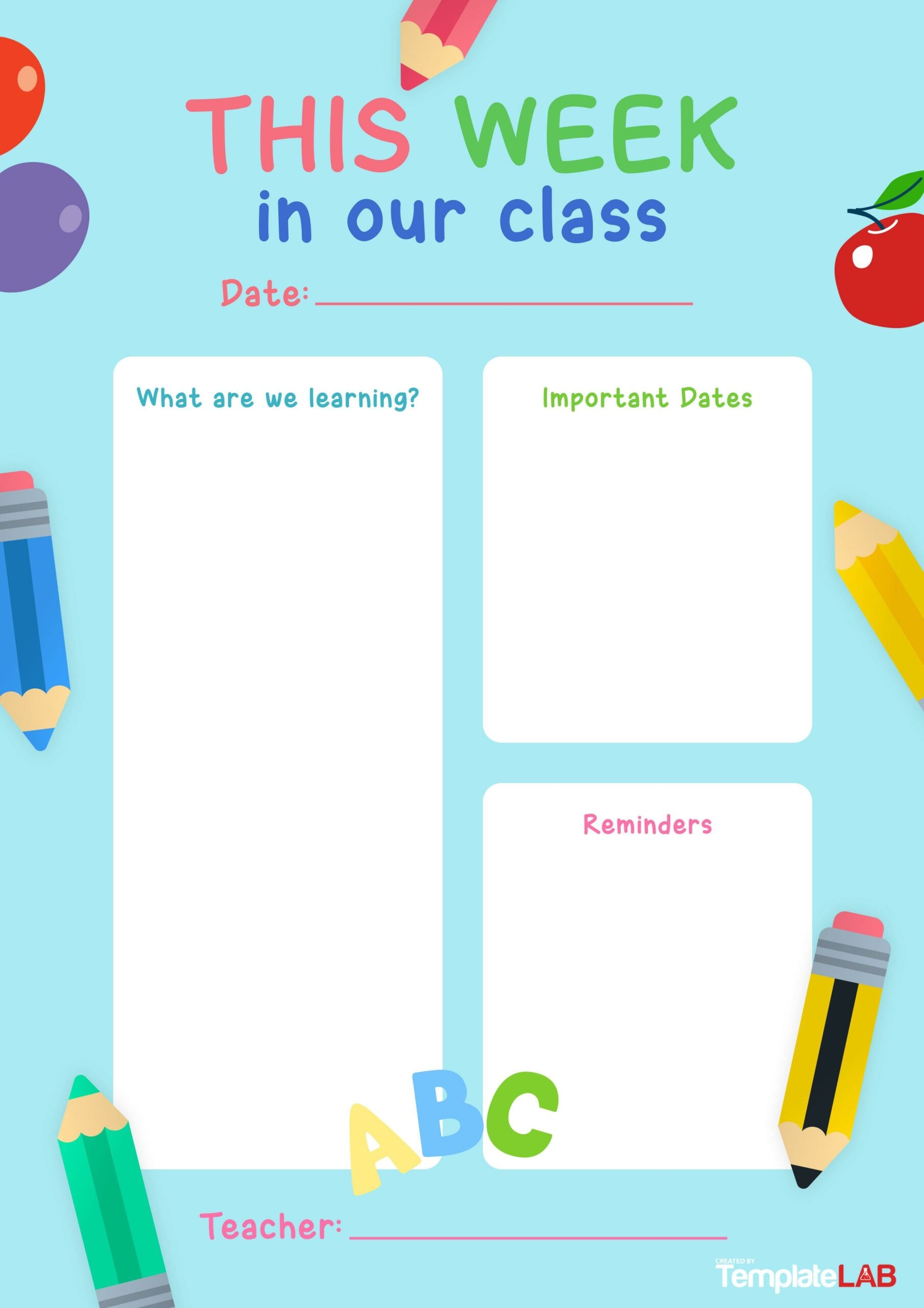 19 Creative Preschool Newsletter Templates FREE 