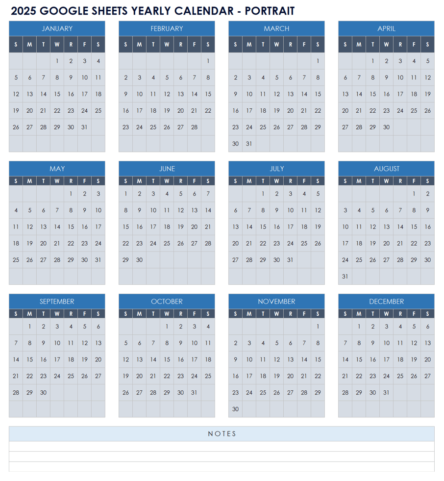 19 Free Google Calendar Templates For 2025