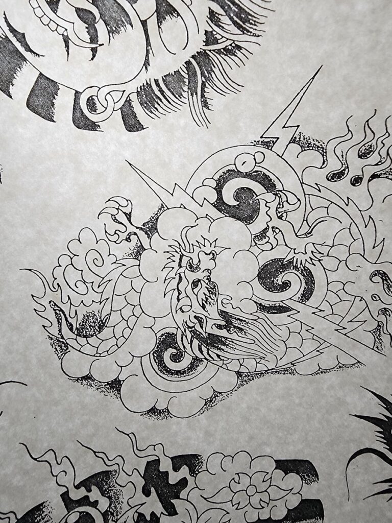 1989 OLD VINTAGE Greg Ardron Traditional Tattoo Flash Sheet Sydney AUS Japanese EBay