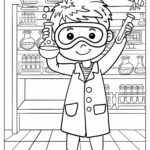 20 Science Coloring Pages Free PDF Printables 