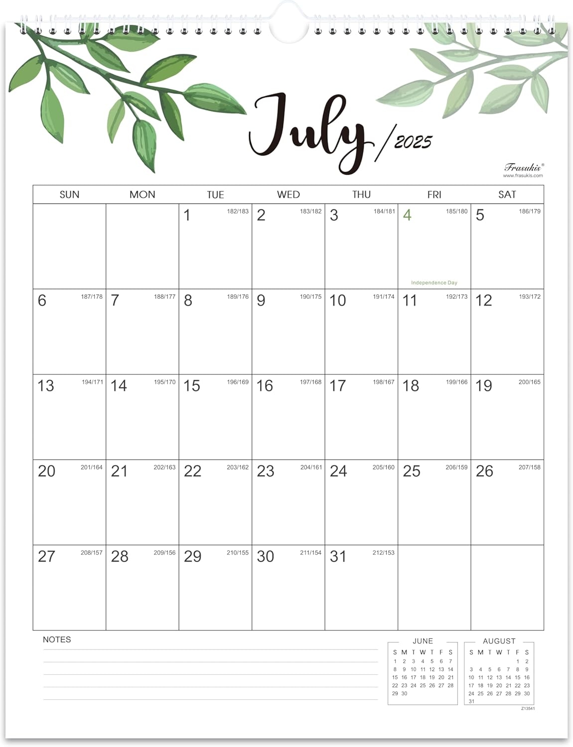 Julian Date Calendar Printable