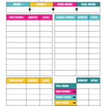 25 Free Printable Budget Templates That ll Help You Save