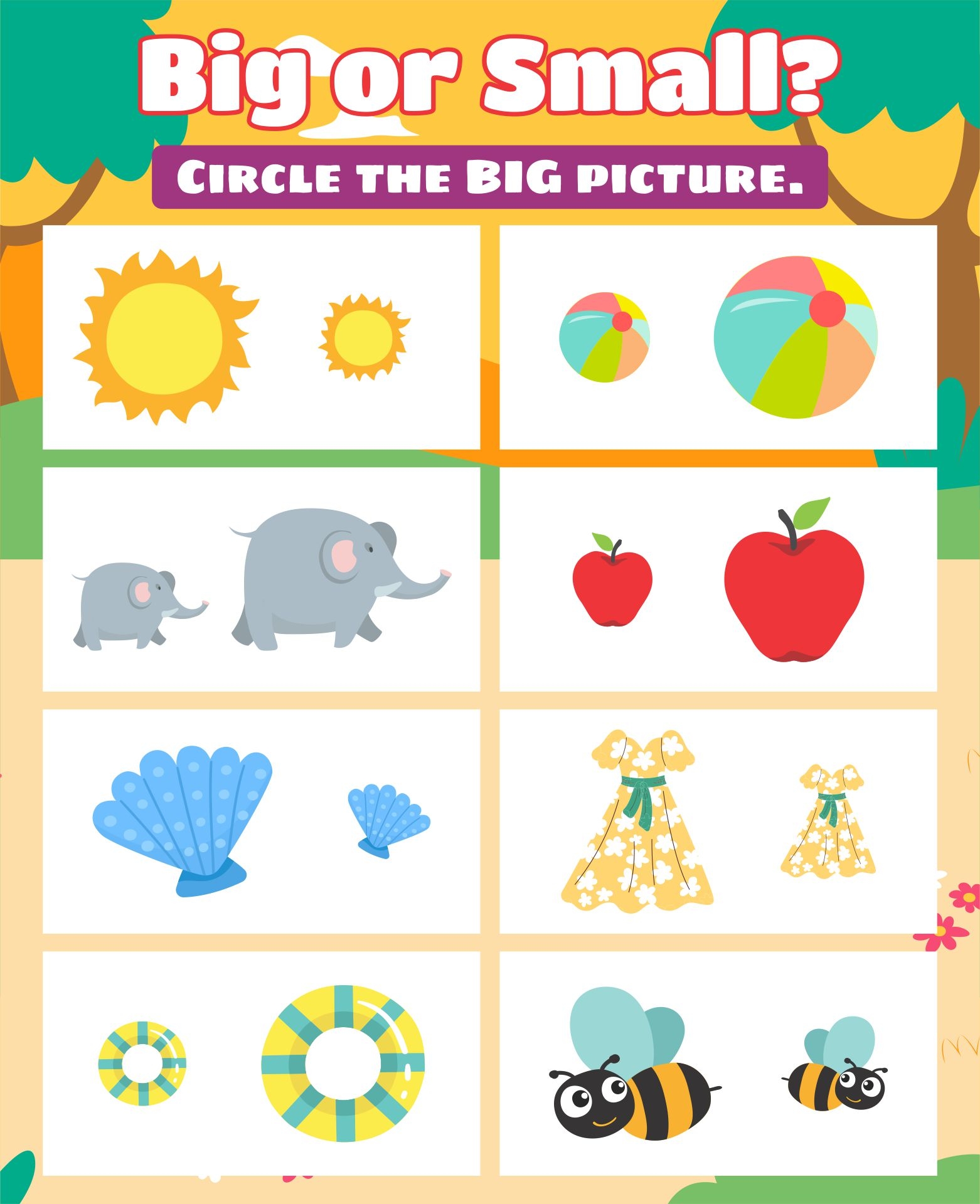 Age 3 Printable Worksheets