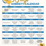 30 Day Sobriety Calendar Horizon Rehab Center