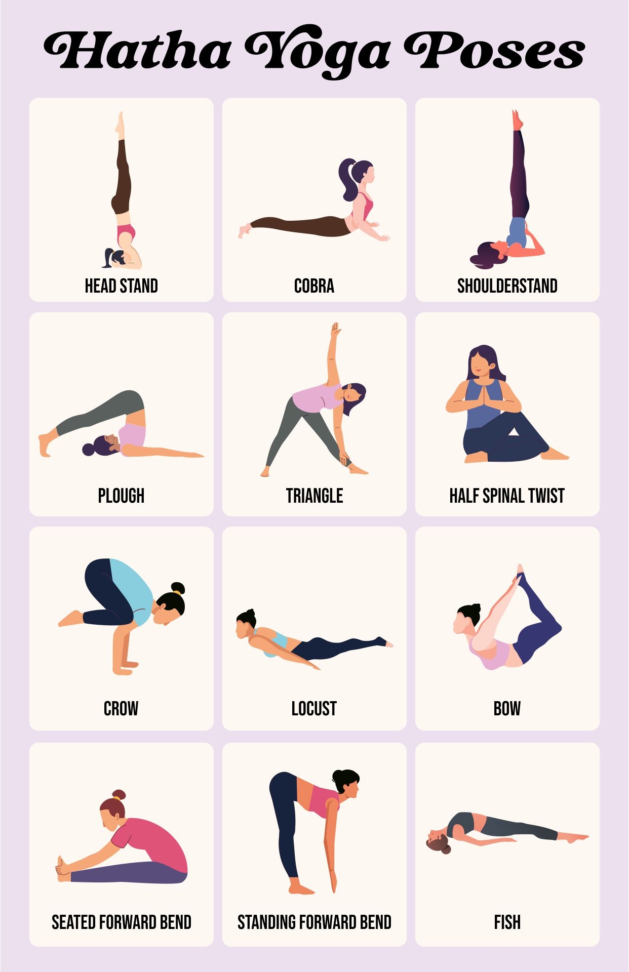 31 Yoga Poses For Beginners Worksheets Library