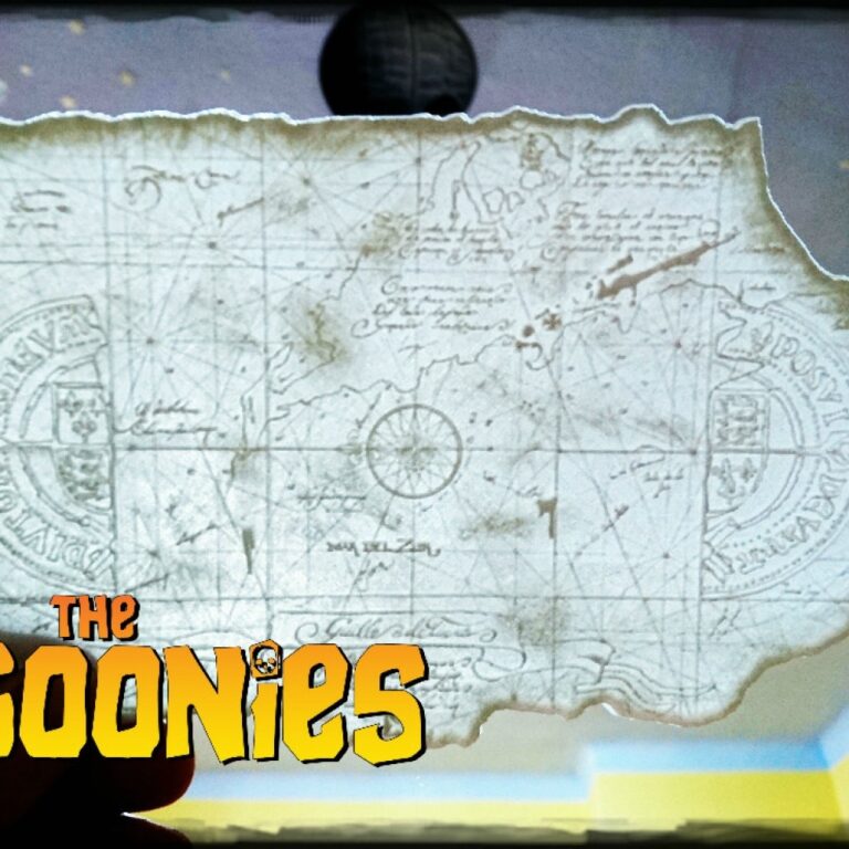 3D Printable GOONIES MAP By Raul