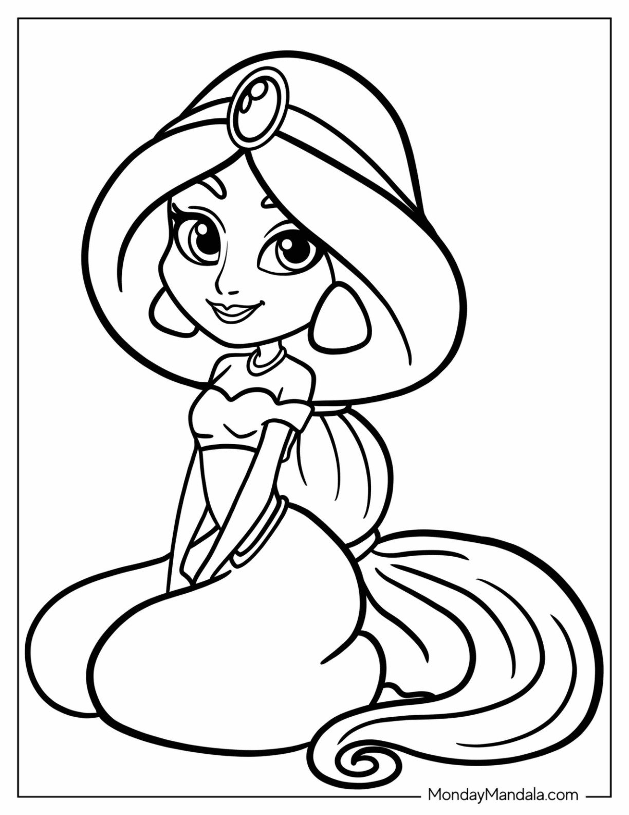 500 Princess Coloring Pages Free PDF Printables 500 Princess Coloring Pages Free PDF Printables