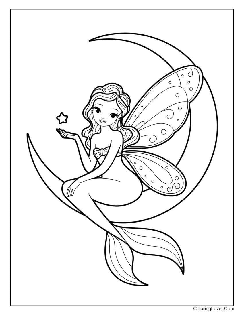 51 Mermaid Coloring Pages Free Printables For All Ages 