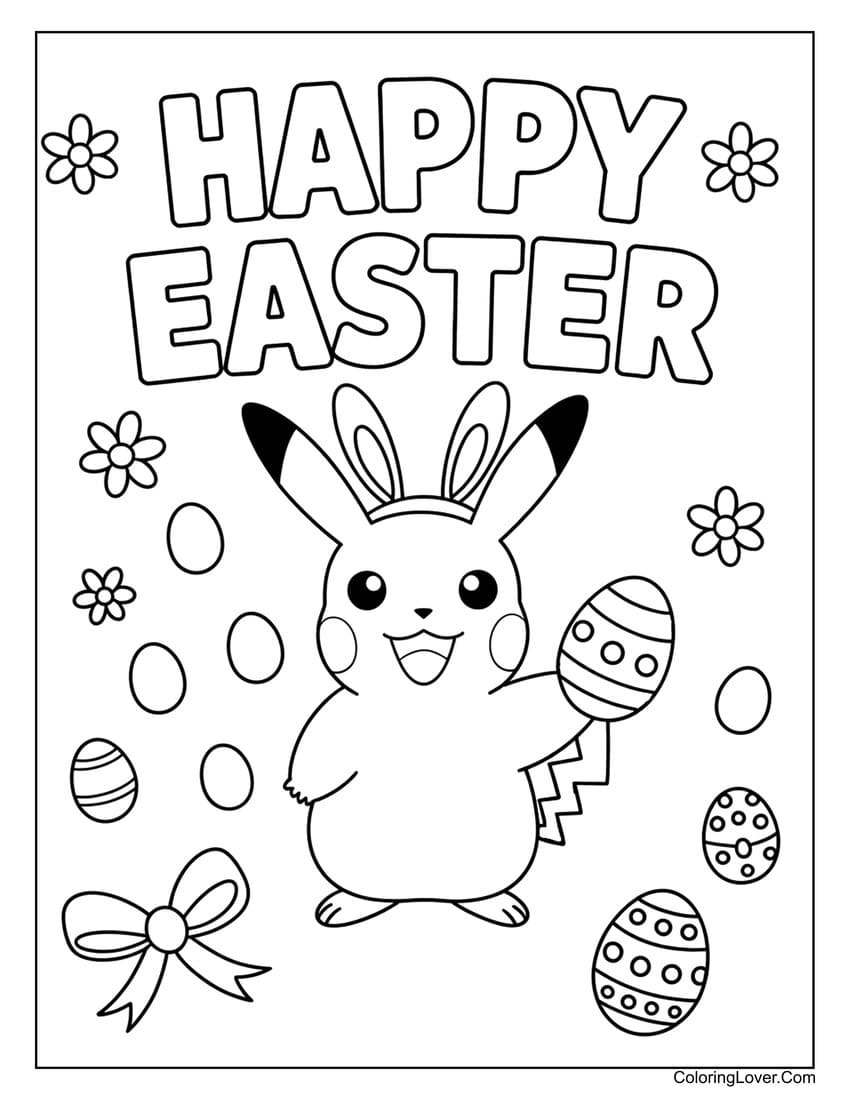 57 Easter Coloring Pages Printables Egg Bunny And More 