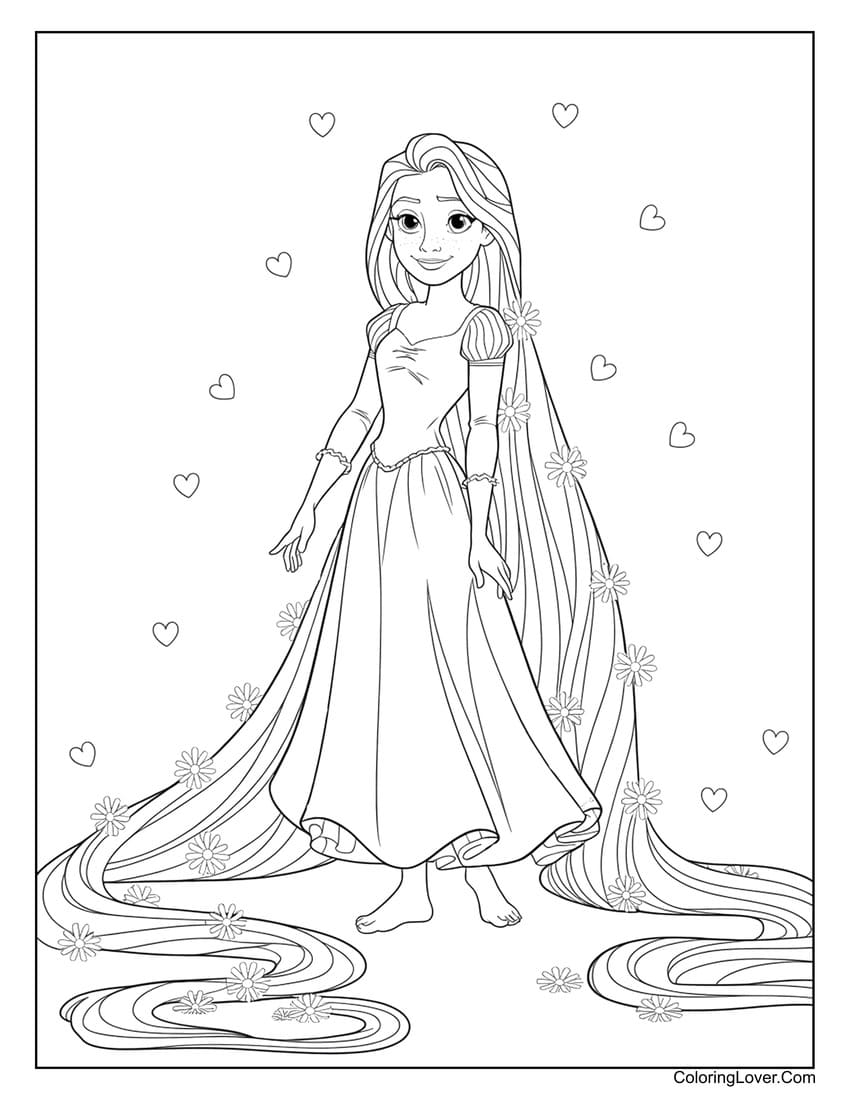 Princess Color Sheets Printable Princess Color Sheets Printable