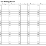8 Free Printable Time Blocking Templates Excel PDF Quidlo