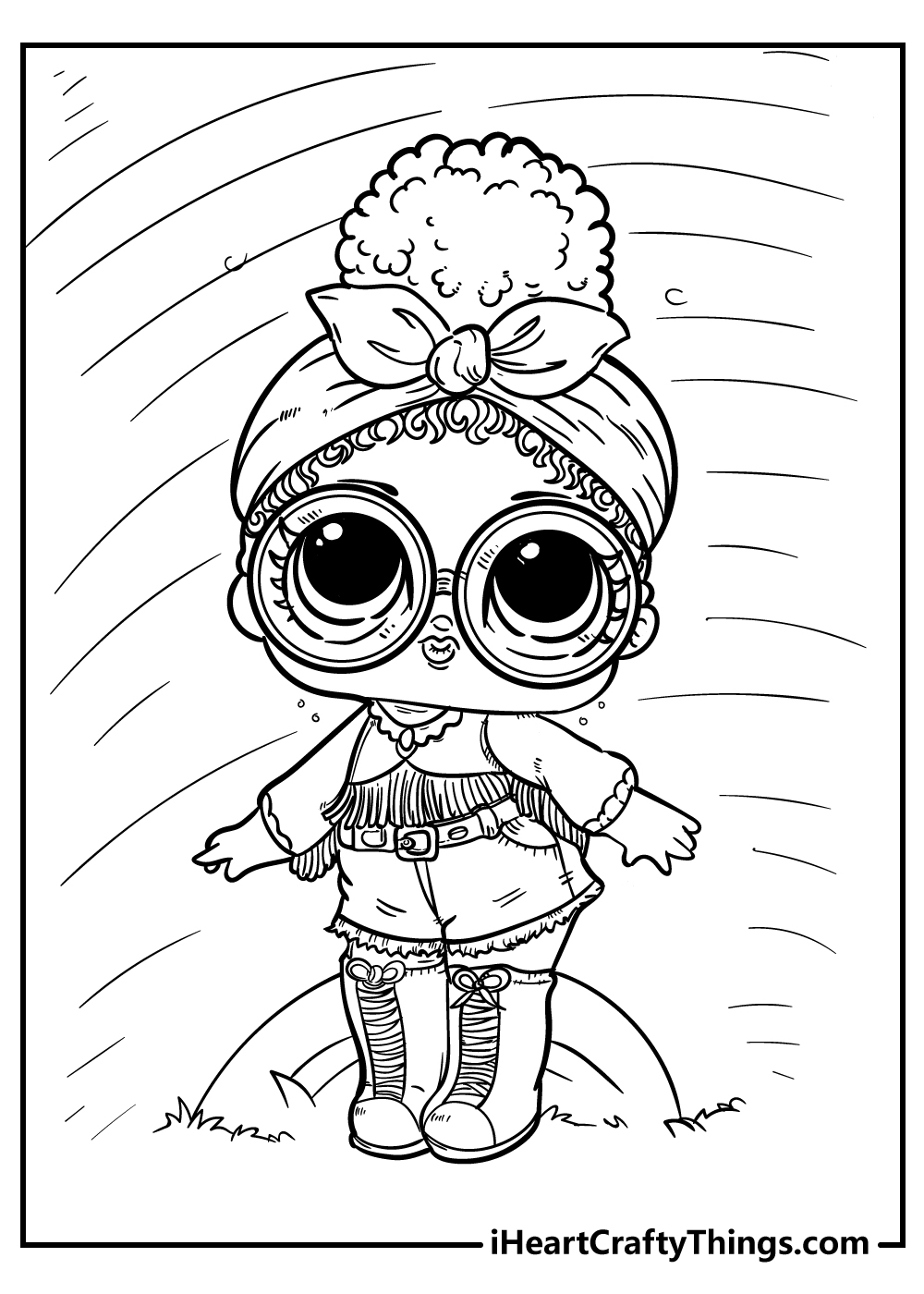80 L O L Surprise Dolls Coloring Pages Free Printables