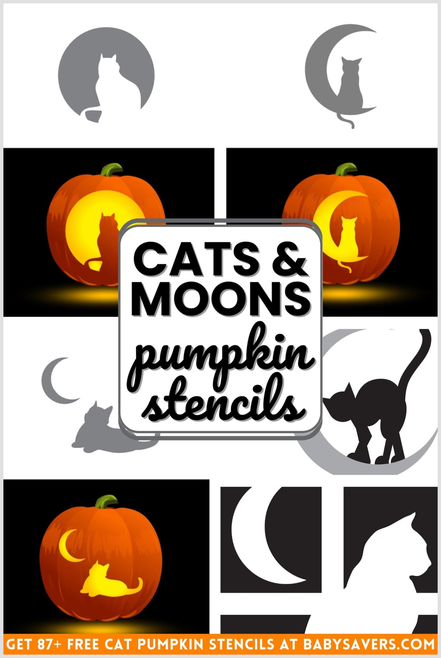 87 Free Cat Pumpkin Carving Stencils The Ultimate List 
