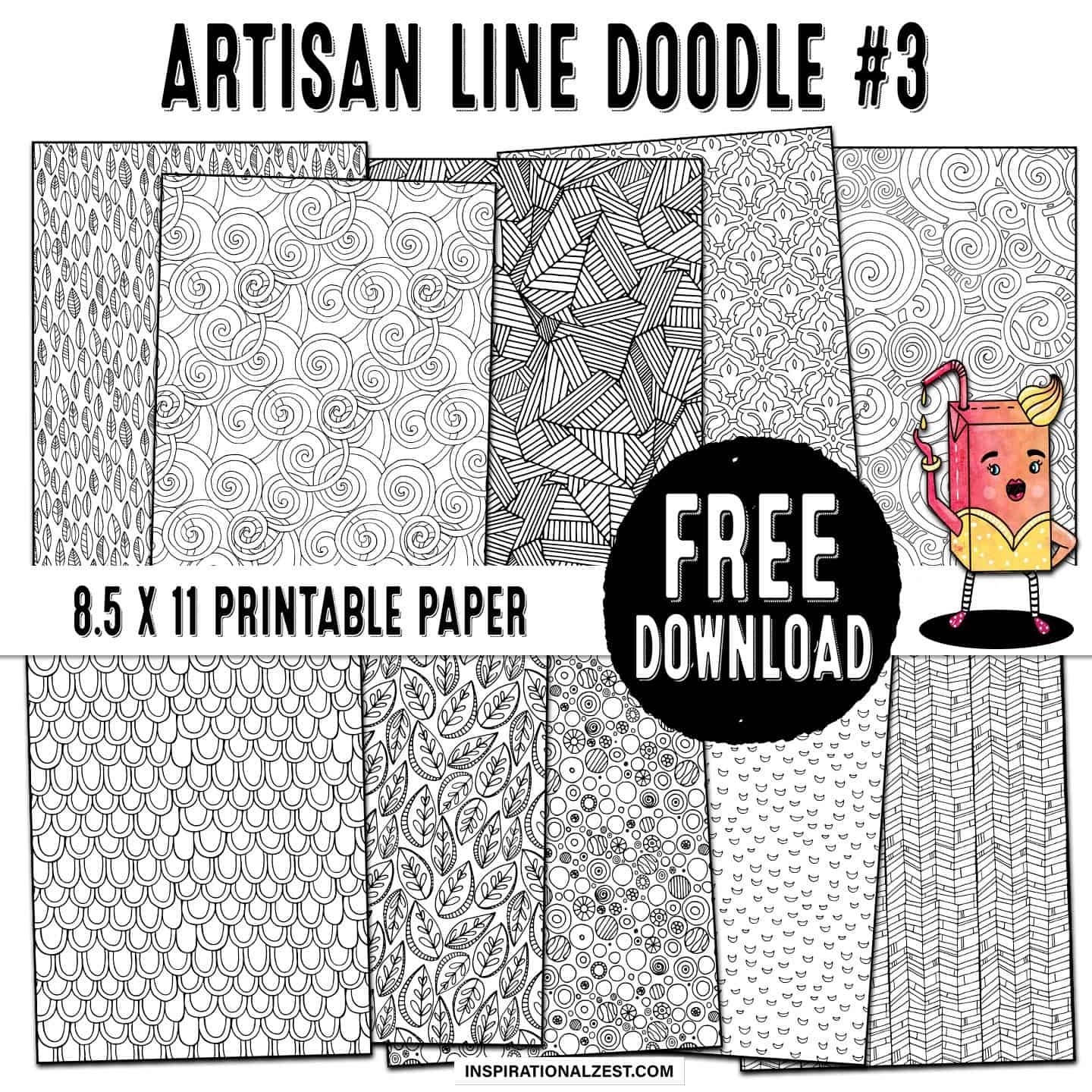 A Free Collection Of Pattern Printable Paper To Download Print