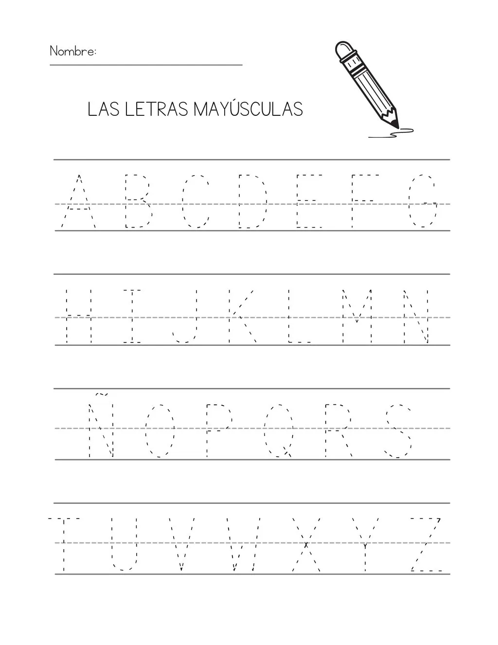 A Guide To The Alphabet In Spanish With Free Printables