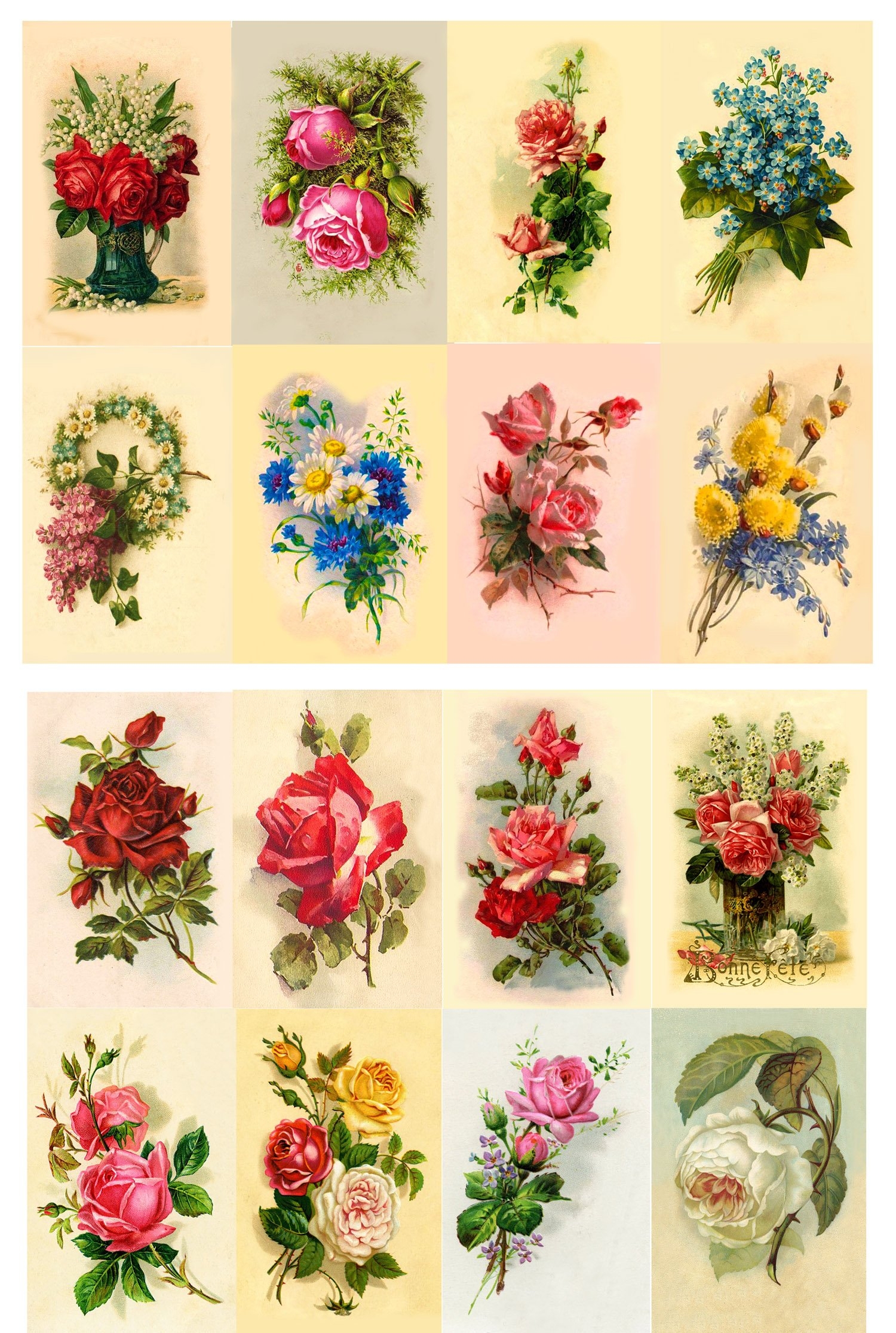 Printable Decoupage Sheets