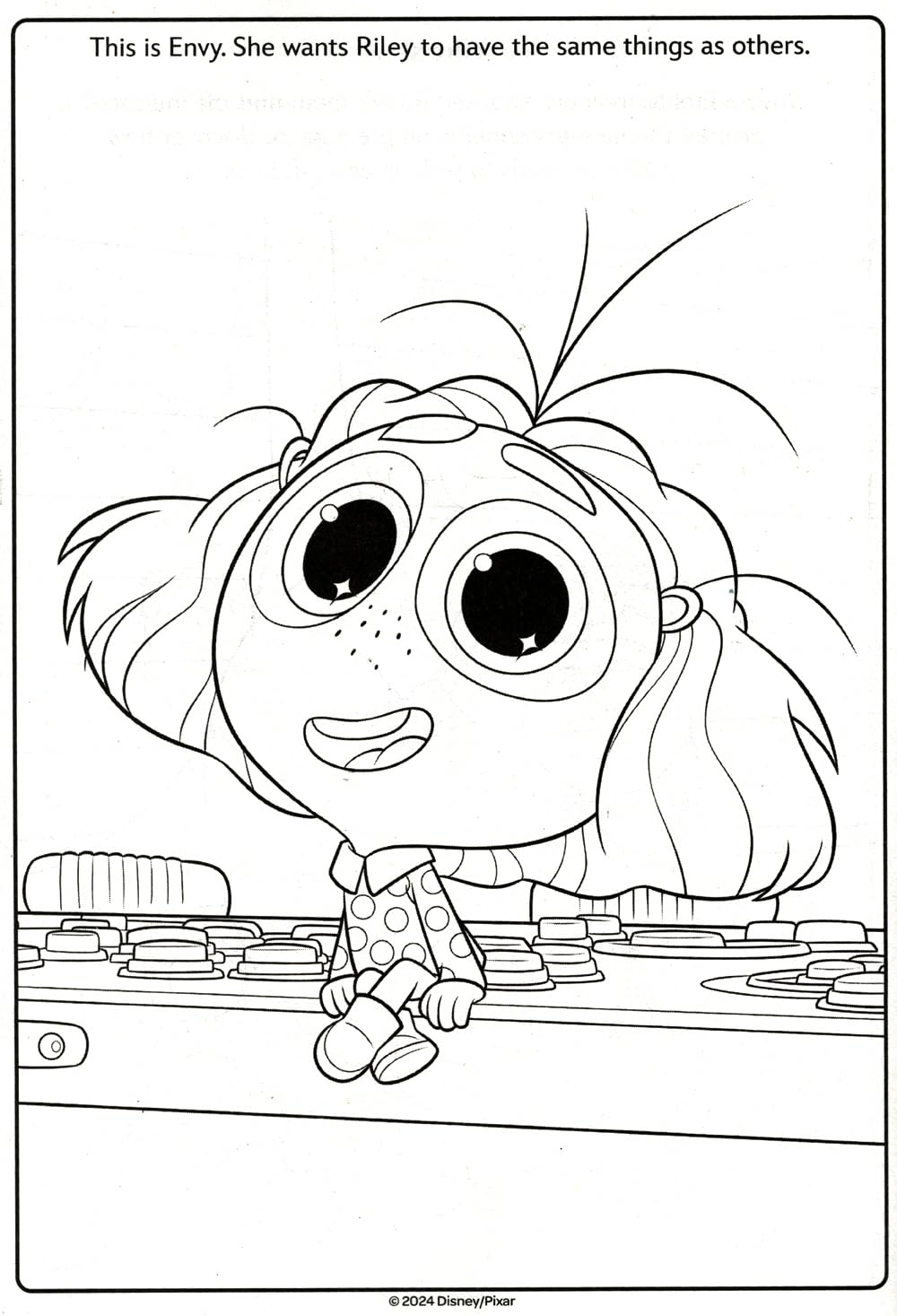 Inside Out 2 Coloring Sheets Printable Inside Out 2 Coloring Sheets Printable