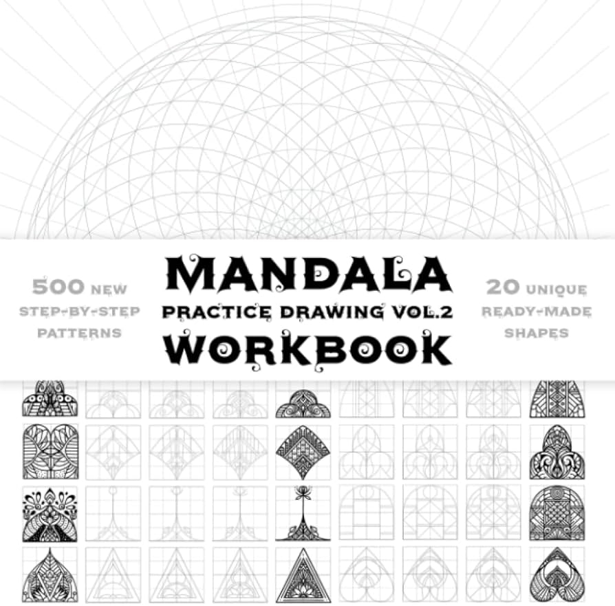 Printable Mandala Practice Sheets