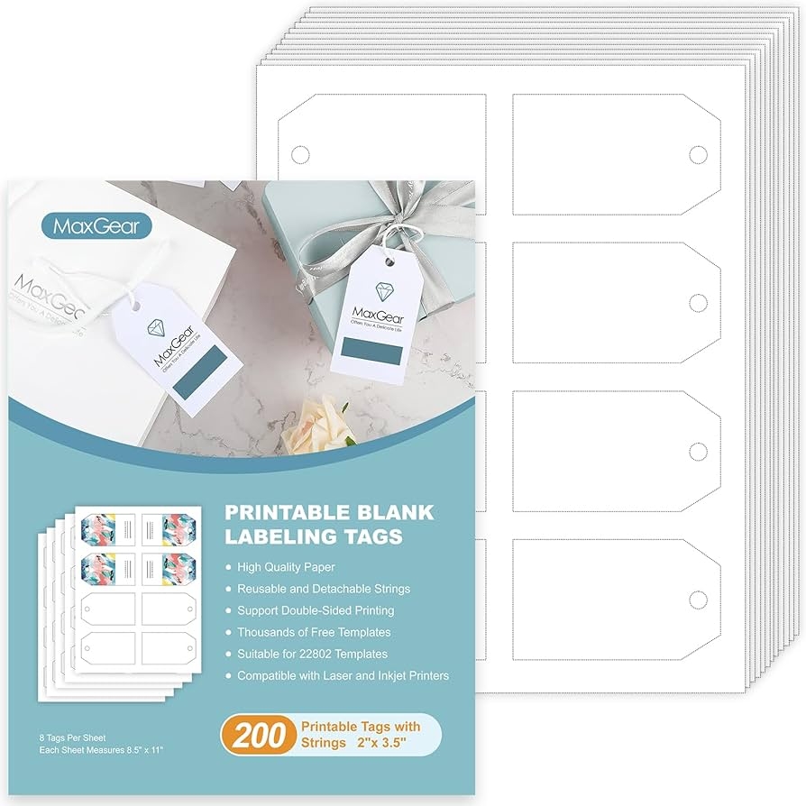 Free Printable Price Tag Template