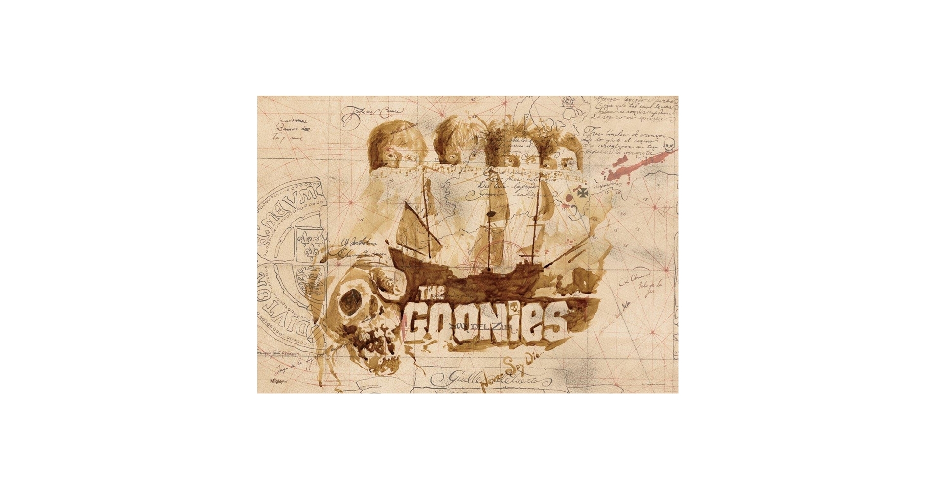 Printable Goonies Treasure Map