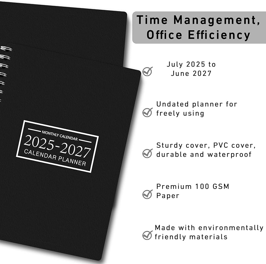 Amazon Monthly Planner July 2025 June 2027 Monthly