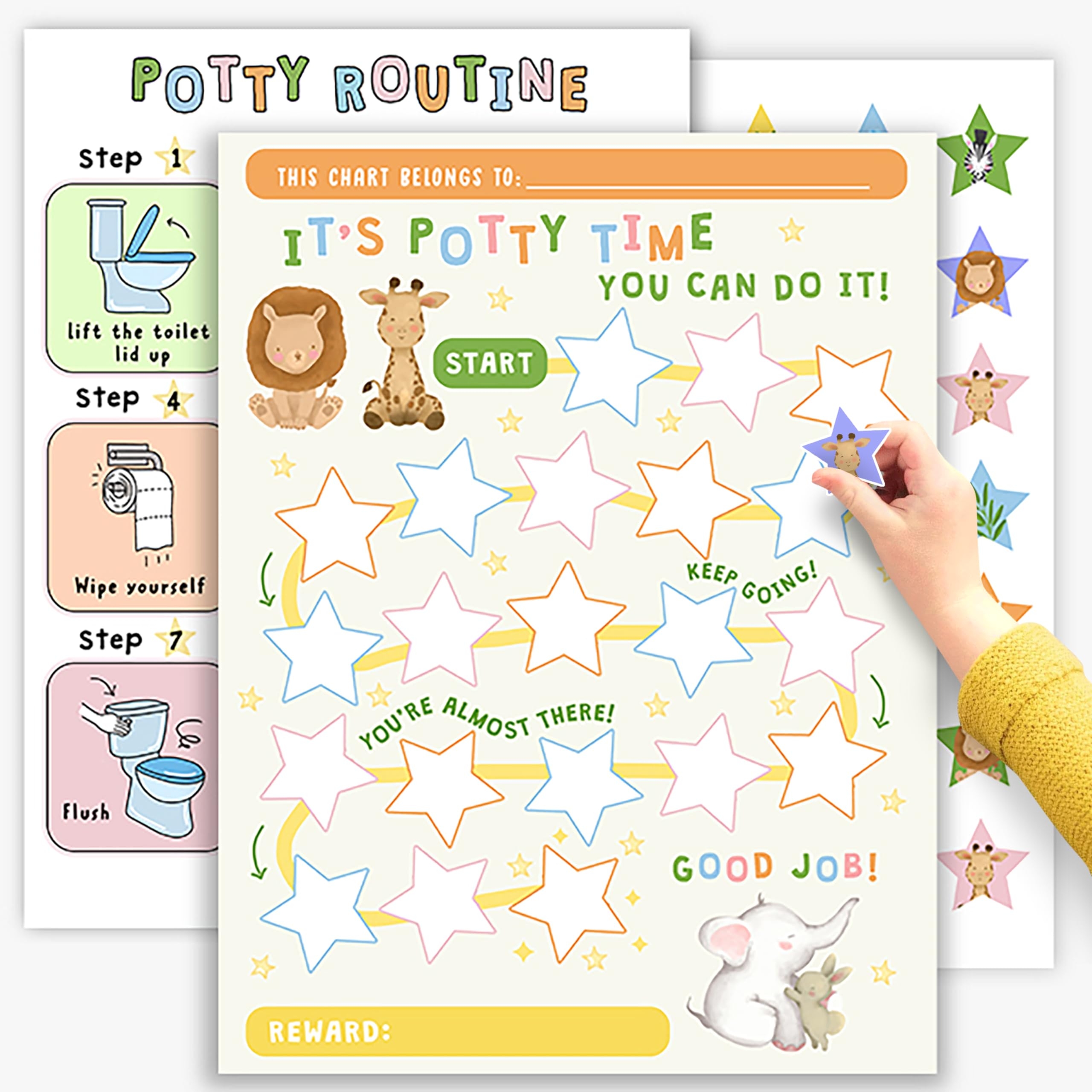 Printable Potty Sticker Chart